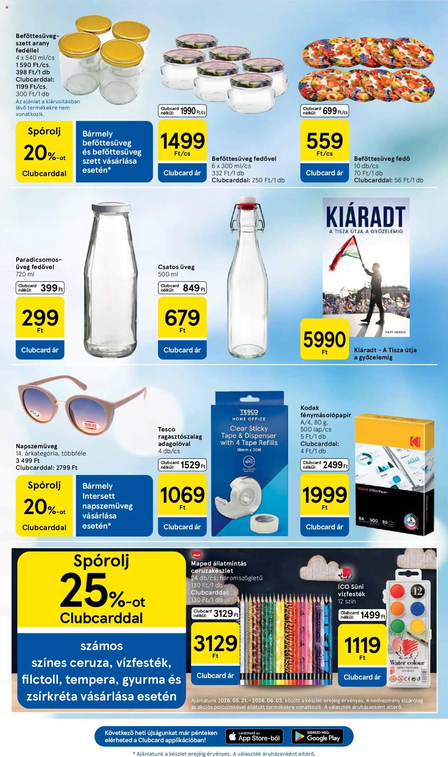 Tesco újság 2026.05.21. Tesco aktuális akciós újság (2026-05-21 - 2026-05-27)