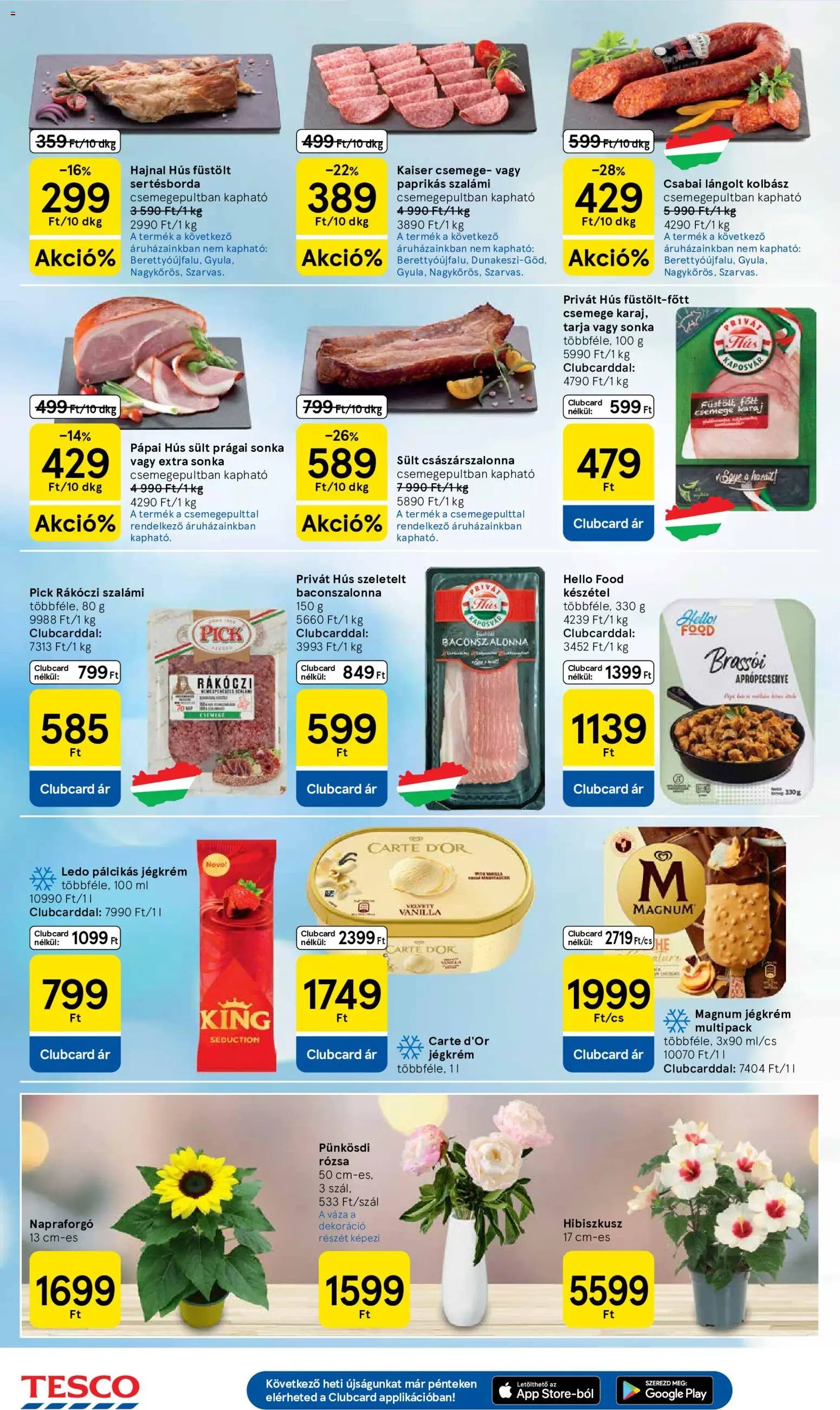 Tesco újság 2026.05.21. Tesco aktuális akciós újság (2026-05-21 - 2026-05-27)