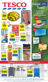 Tesco újság 2026.05.21. Tesco aktuális akciós újság (2026-05-21 - 2026-05-27)