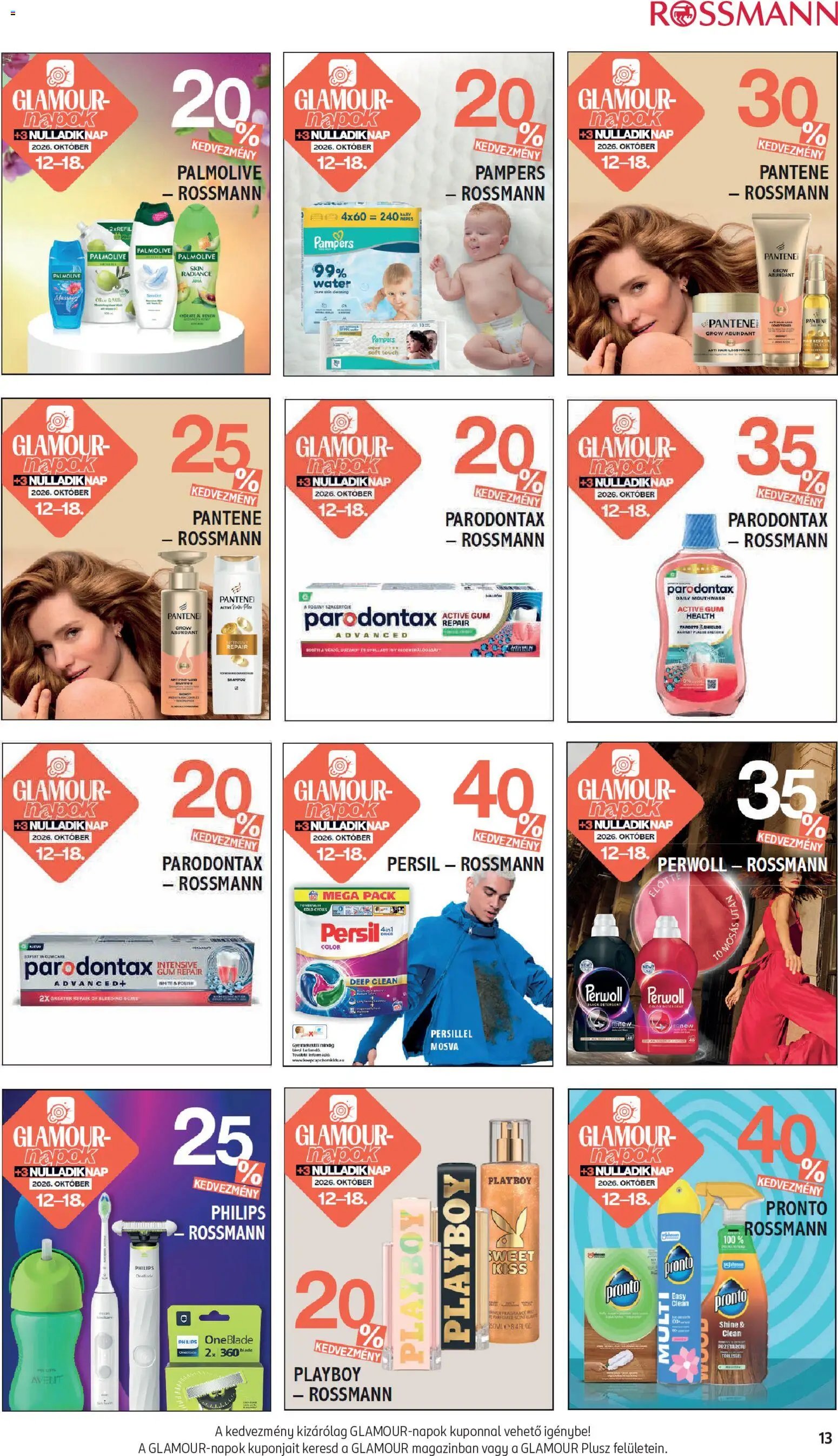 Rossmann újság 2026.10.12. Rossmann akciós újság