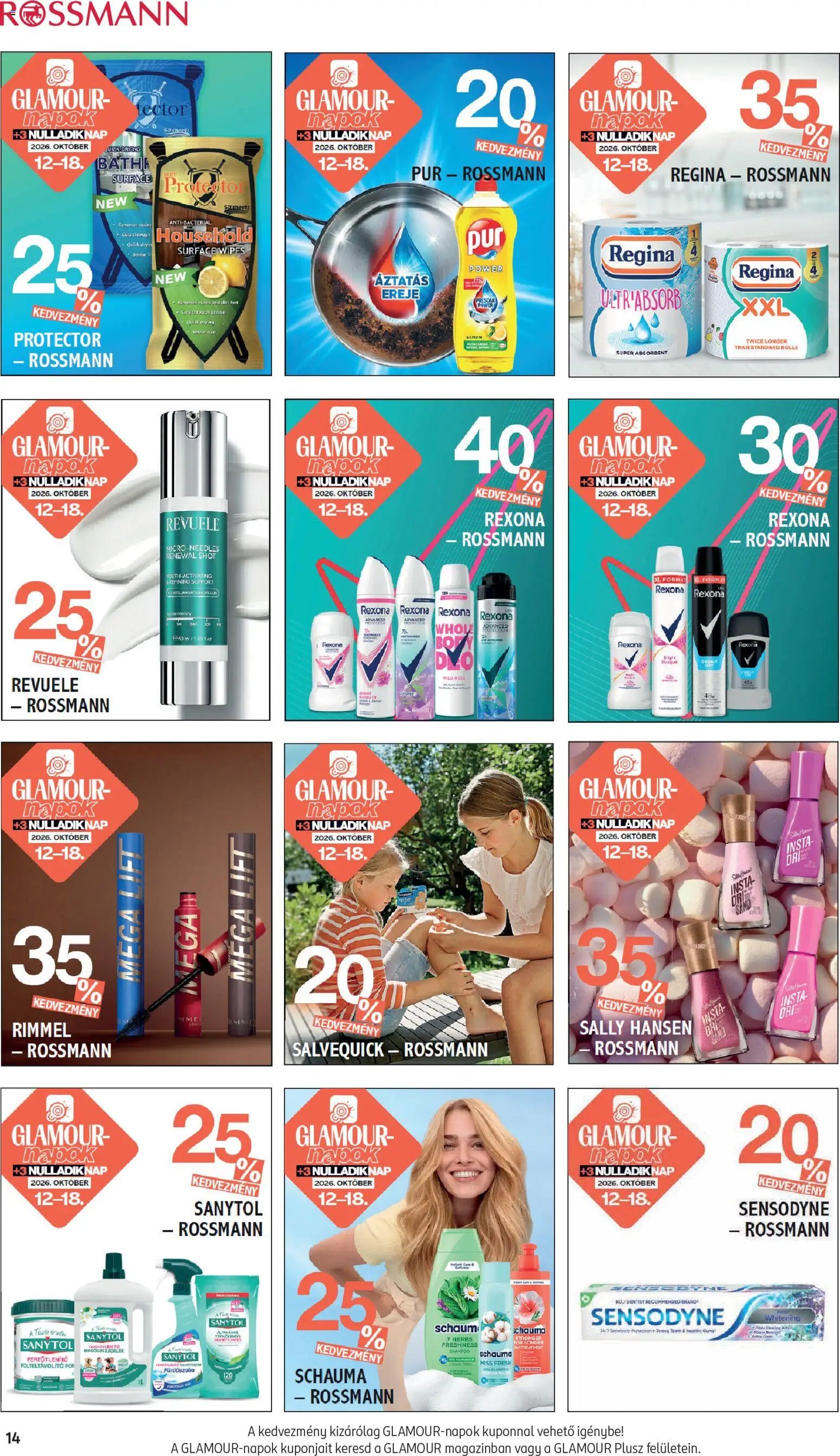 Rossmann újság 2026.10.12. Rossmann akciós újság