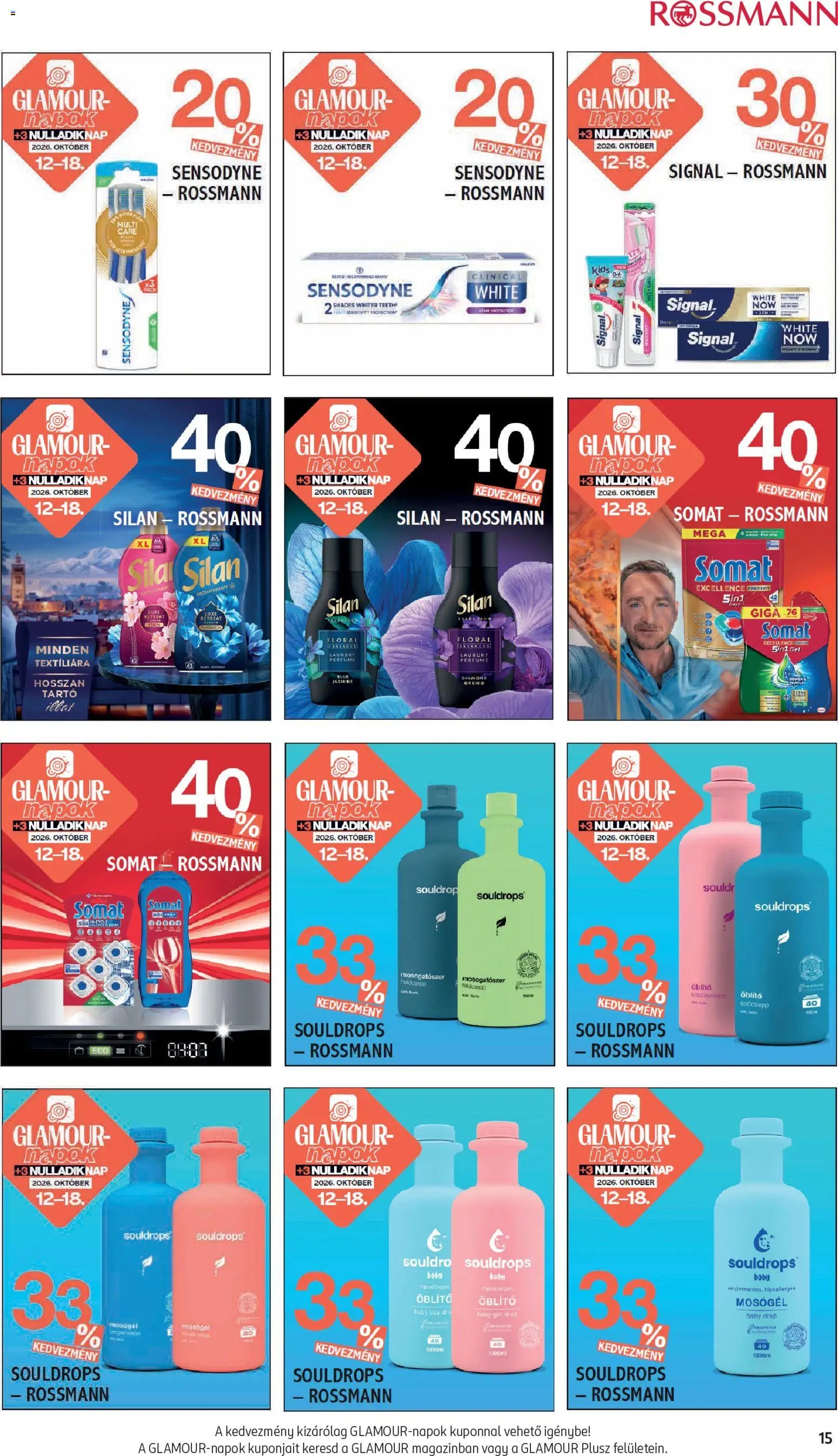 Rossmann újság 2026.10.12. Rossmann akciós újság