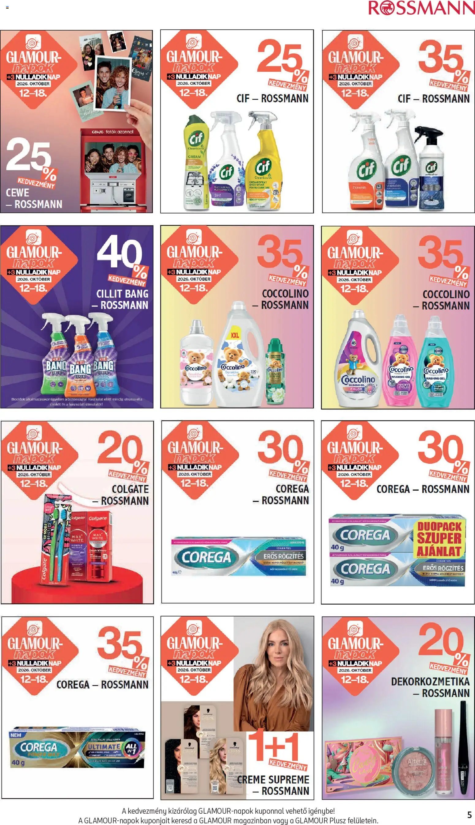 Rossmann újság 2026.10.12. Rossmann akciós újság
