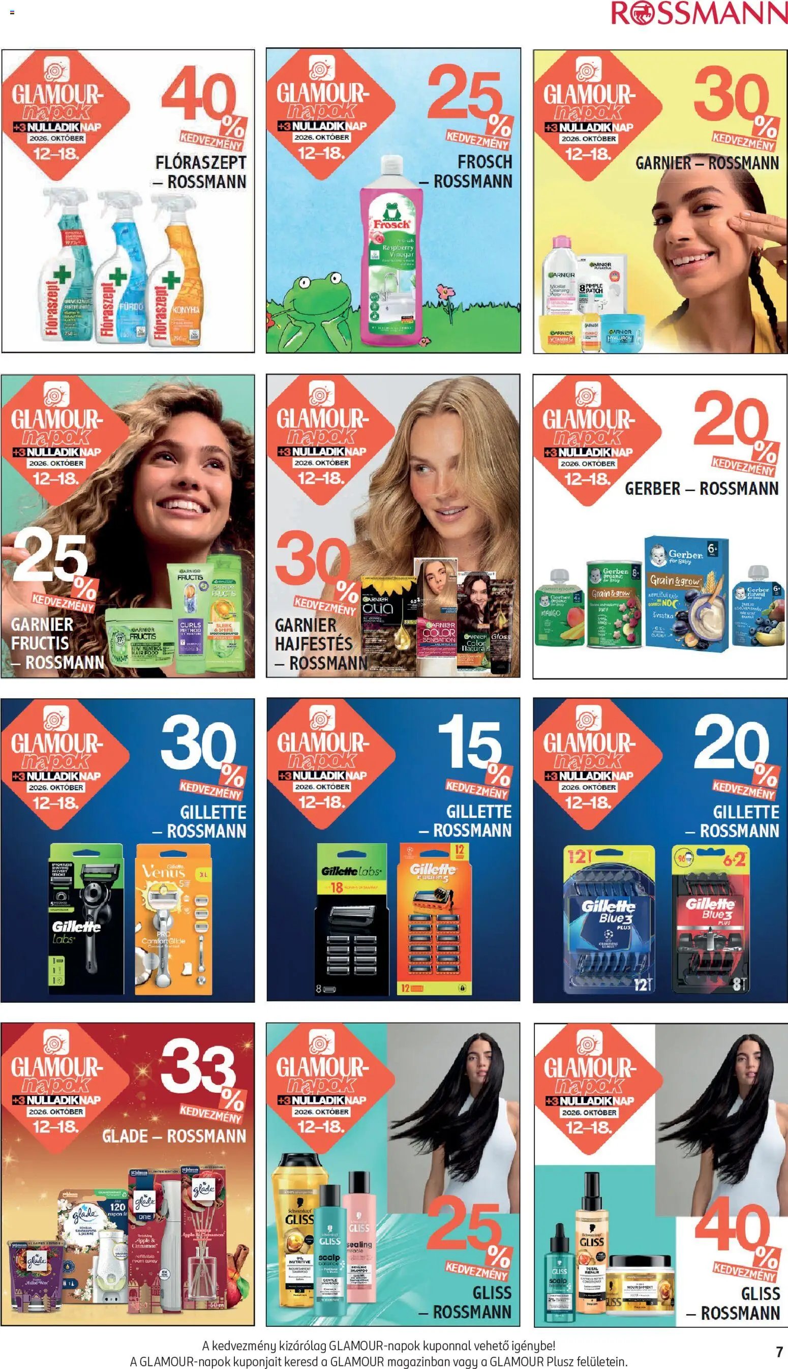 Rossmann újság 2026.10.12. Rossmann akciós újság