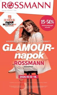 Rossmann újság 2026.10.12. Rossmann akciós újság
