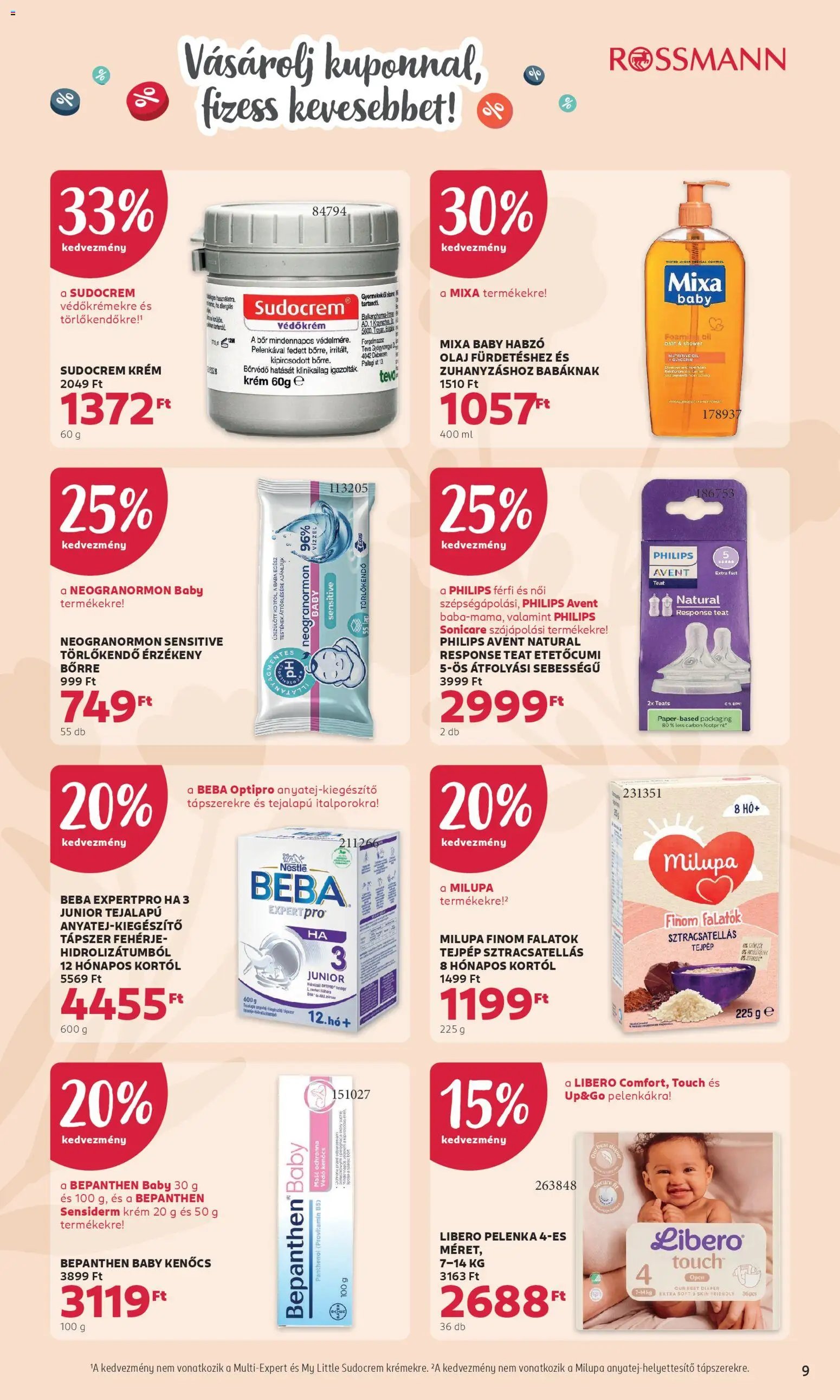 Rossmann újság 2026.04.13. Rossmann aktuális akciós újság (2026-04-13 - 2026-04-19)