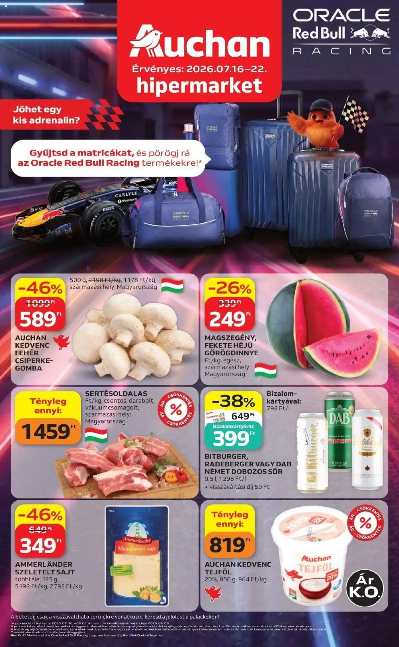 Auchan újság 2026.07.16. Auchan akciós újság Szolnok