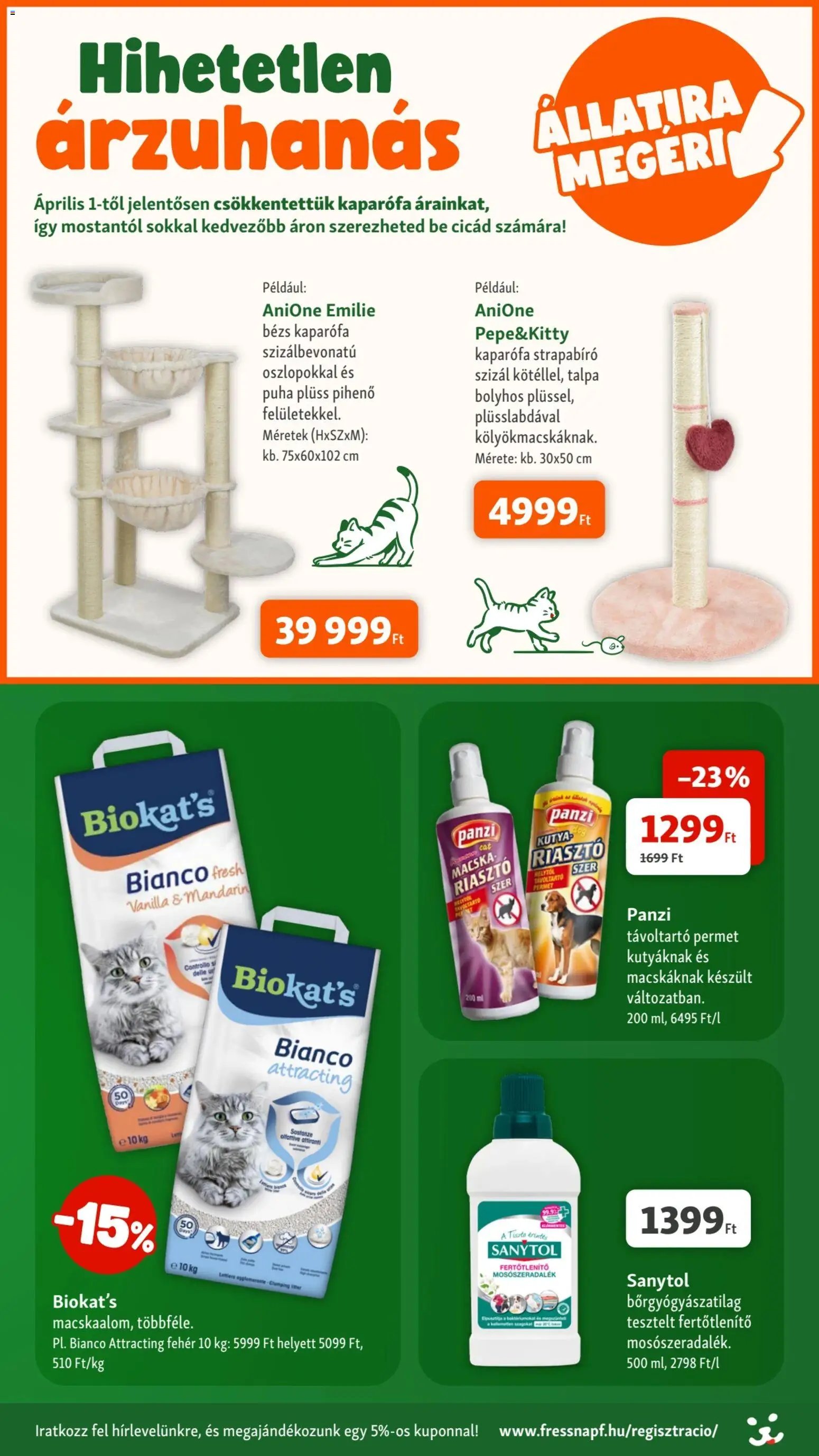 Fressnapf újság 2026.05.07. Fressnapf akciós újság (2026-05-07 - 2026-05-13)