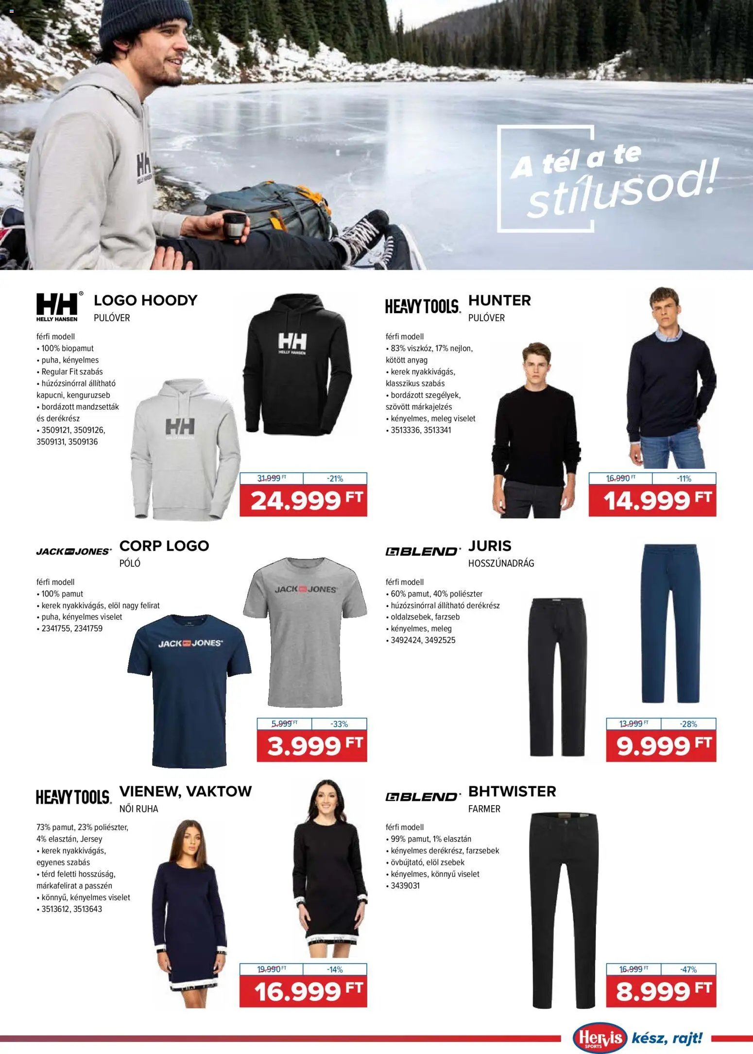 Hervis Sports újság 2025.11.11. Akciós újság Hervis Sports (2025-11-11 - 2025-11-23)