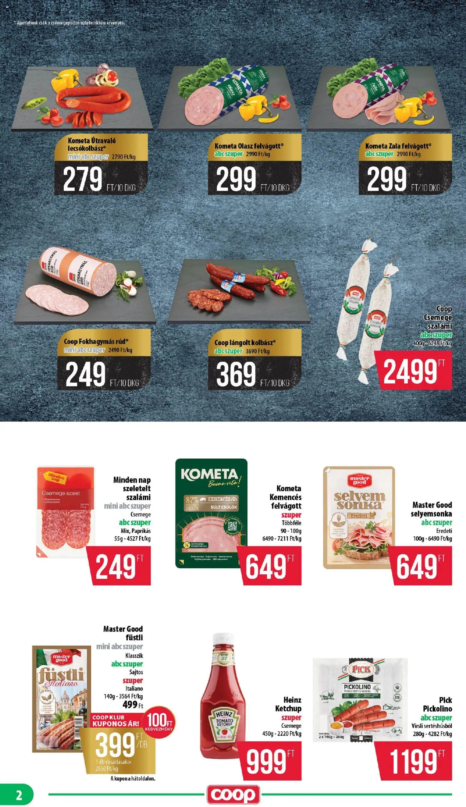 COOP újság 2026.05.14. COOP - Mini & Abc & Szuper / Nyírzem (2026-05-14 - 2026-05-20)