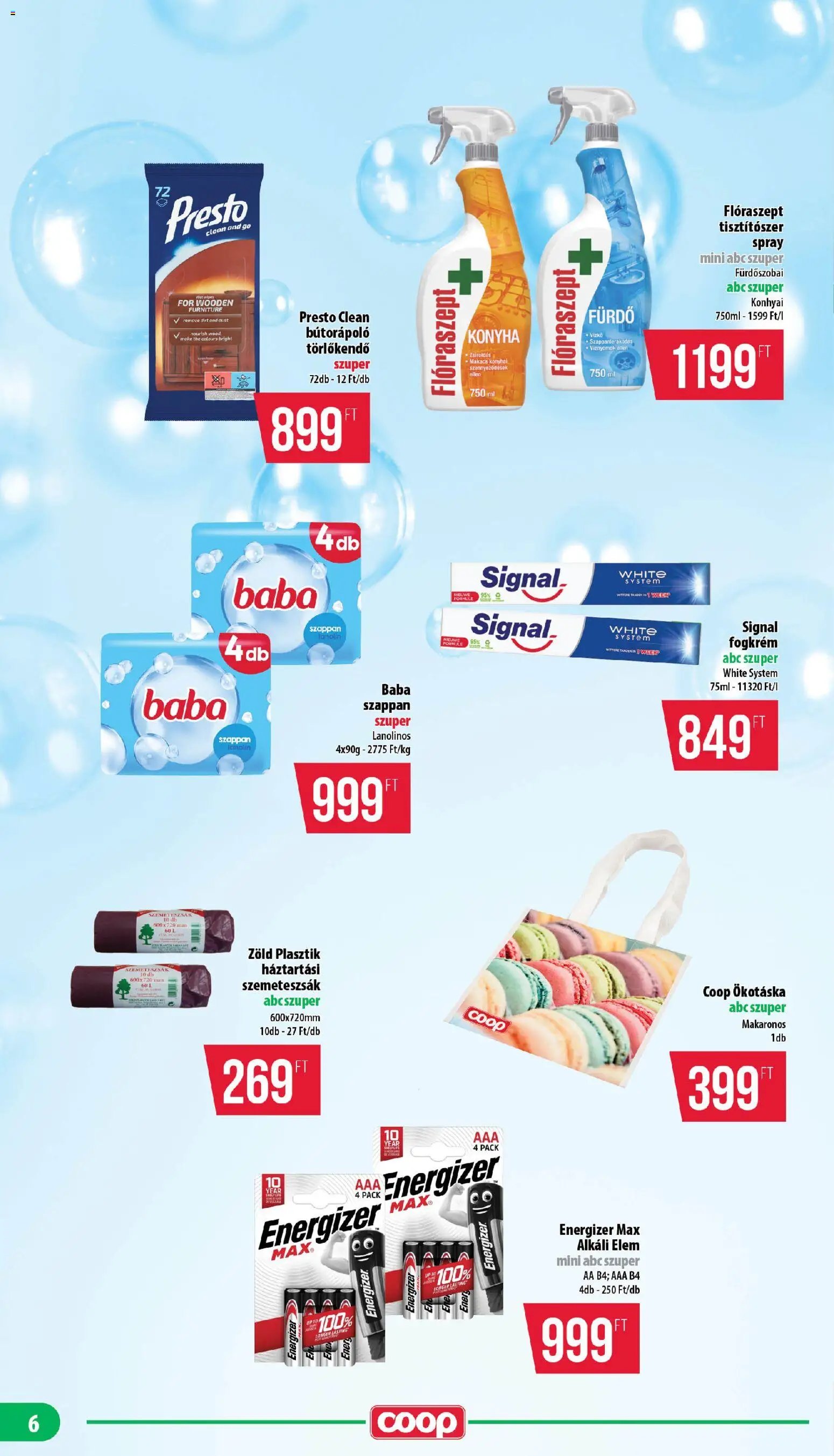 COOP újság 2026.05.14. COOP - Mini & Abc & Szuper / Nyírzem (2026-05-14 - 2026-05-20)