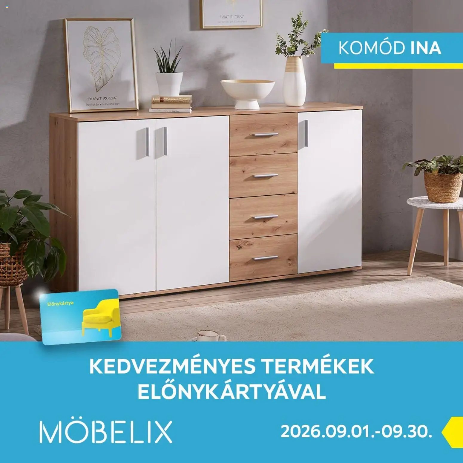 Möbelix újság 2026.09.01. Möbelix akciós újság