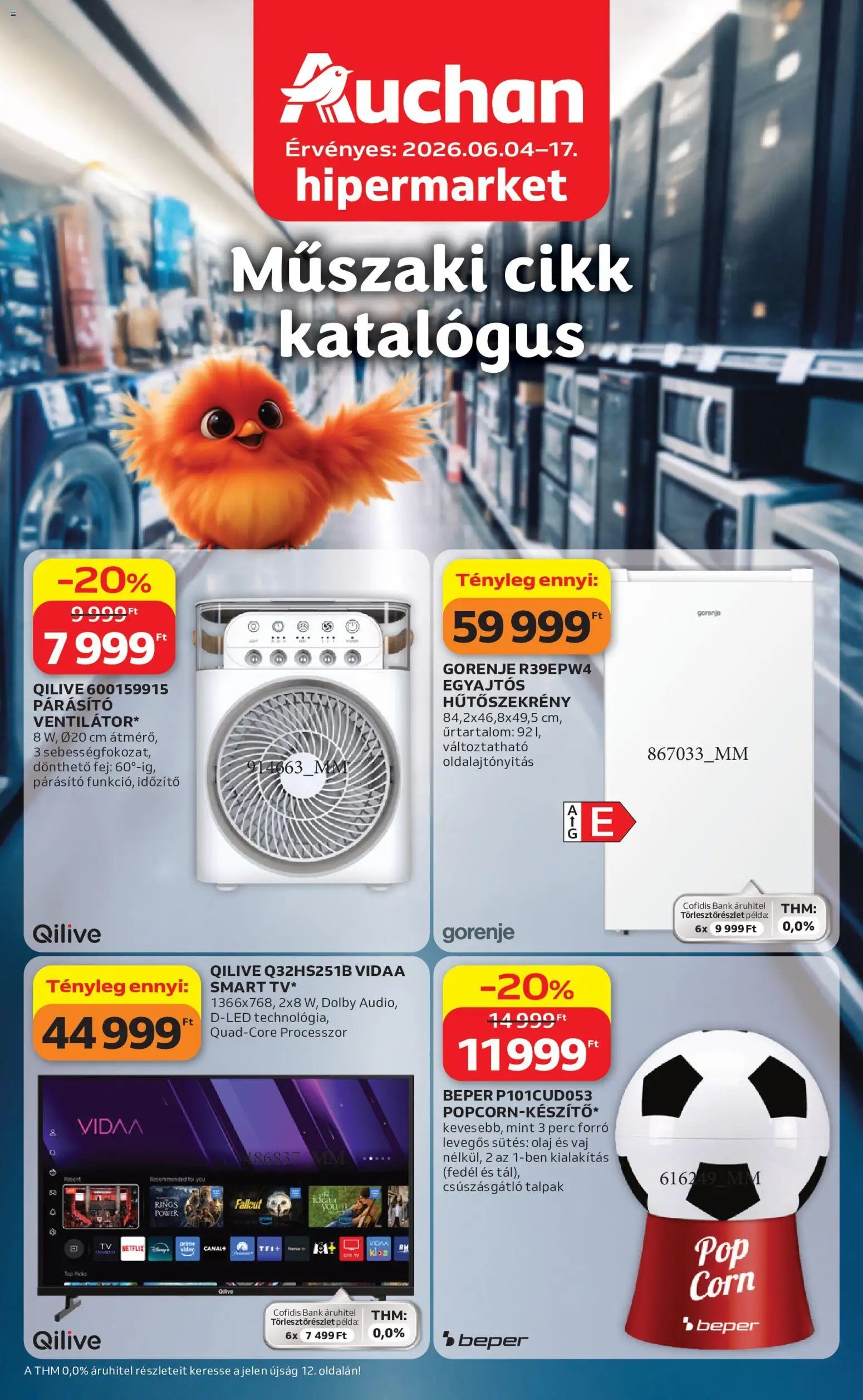 Auchan újság 2026.06.04. Auchan Műszaki cikk ajánlataink