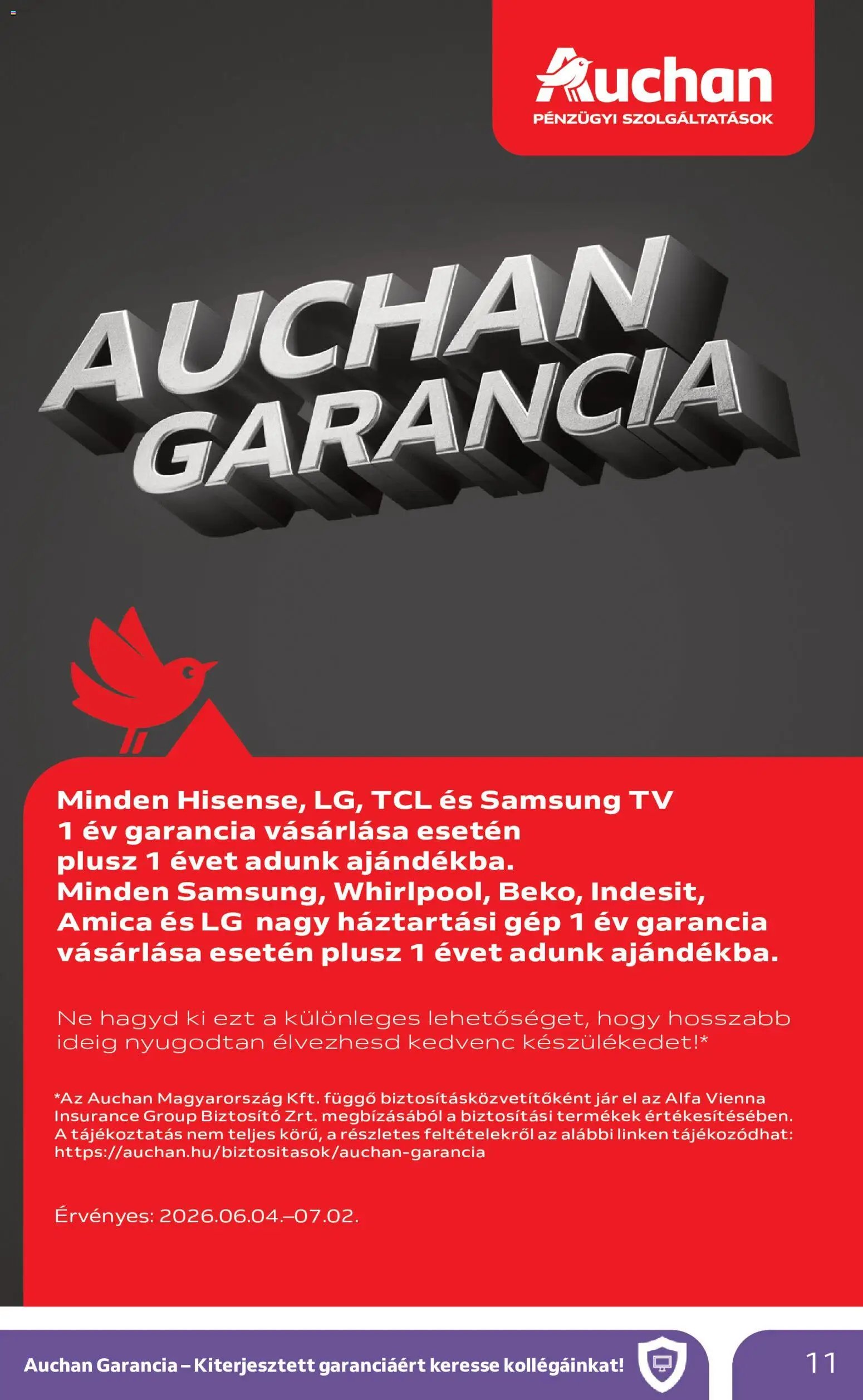 Auchan újság 2026.06.04. Auchan Műszaki cikk ajánlataink