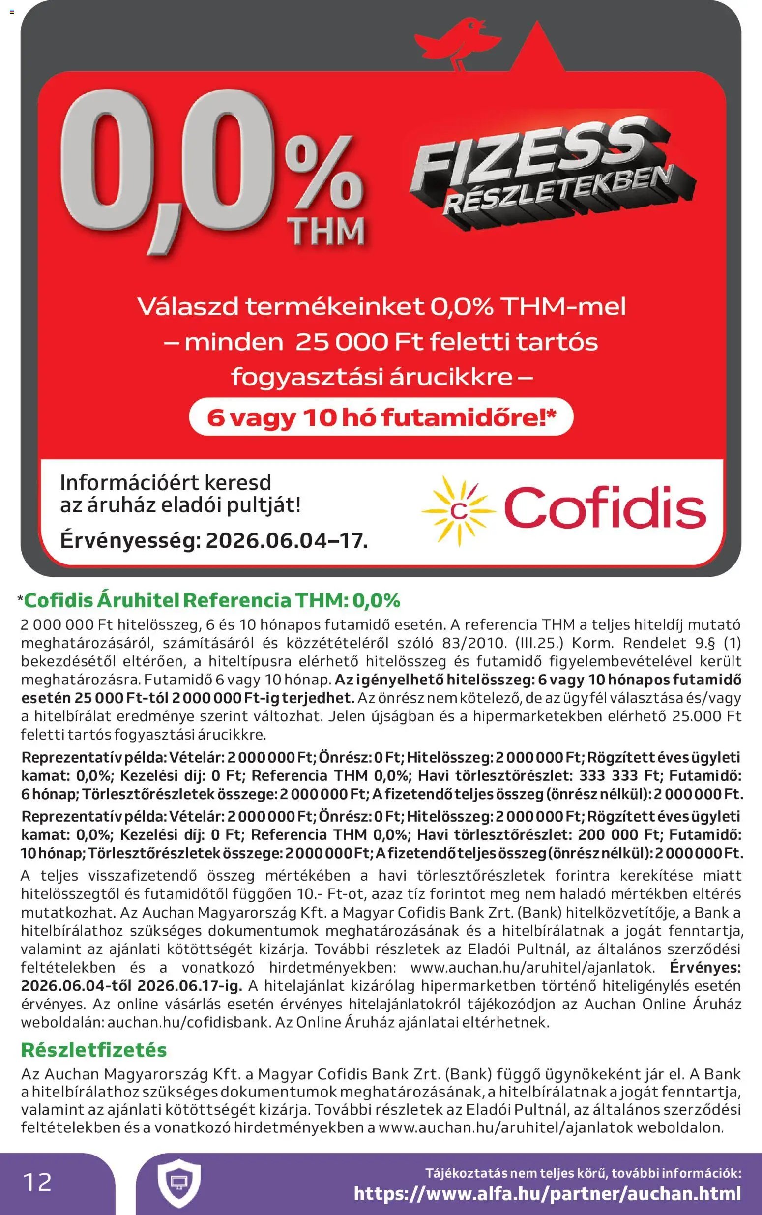 Auchan újság 2026.06.04. Auchan Műszaki cikk ajánlataink