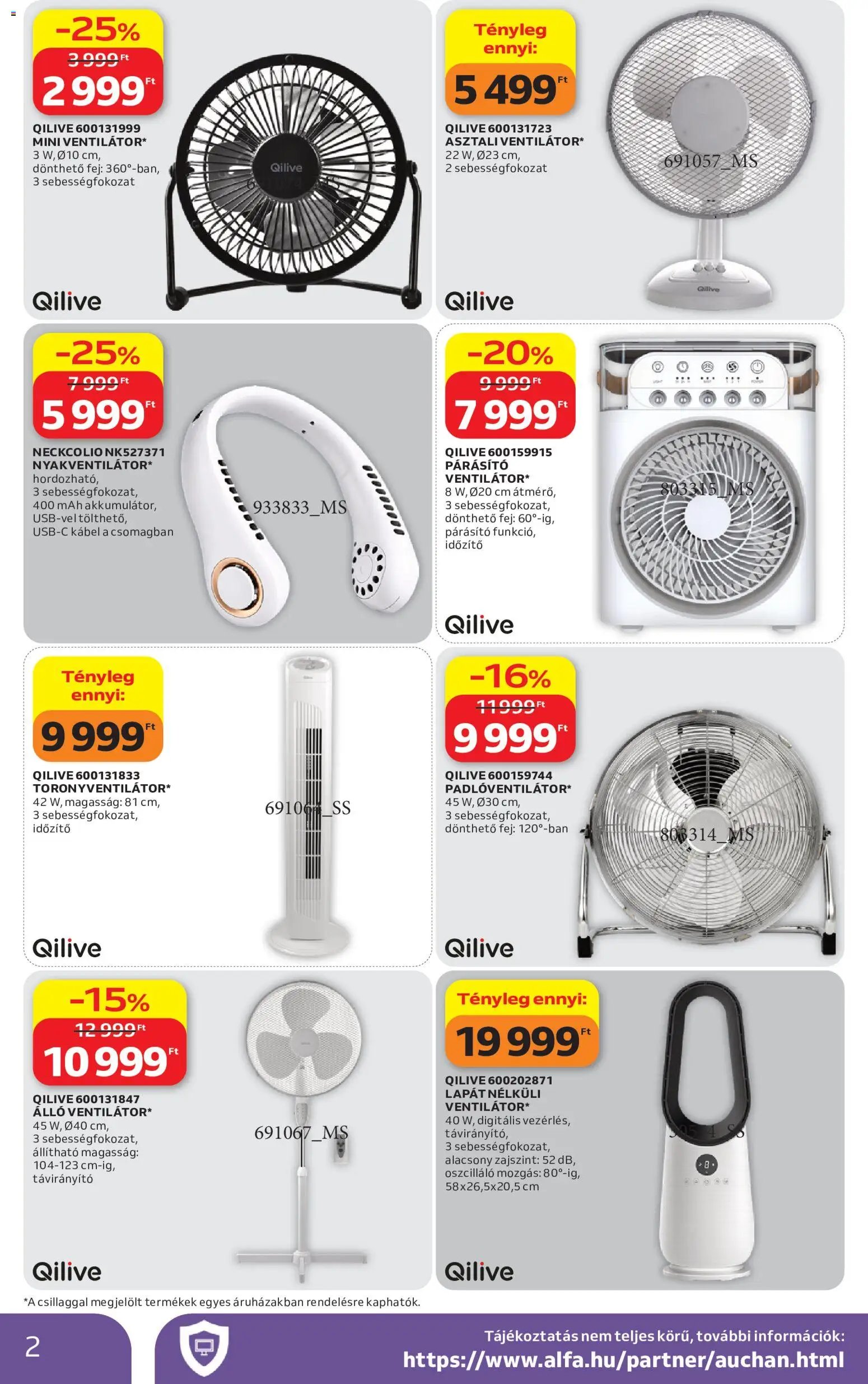 Auchan újság 2026.06.04. Auchan Műszaki cikk ajánlataink