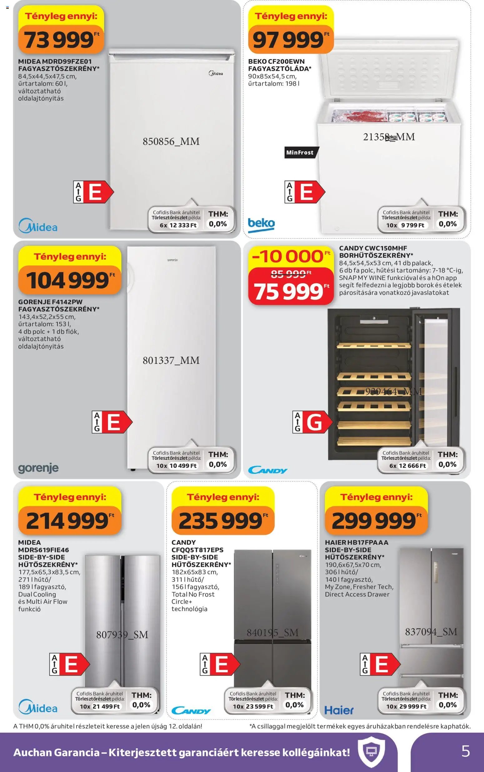 Auchan újság 2026.06.04. Auchan Műszaki cikk ajánlataink