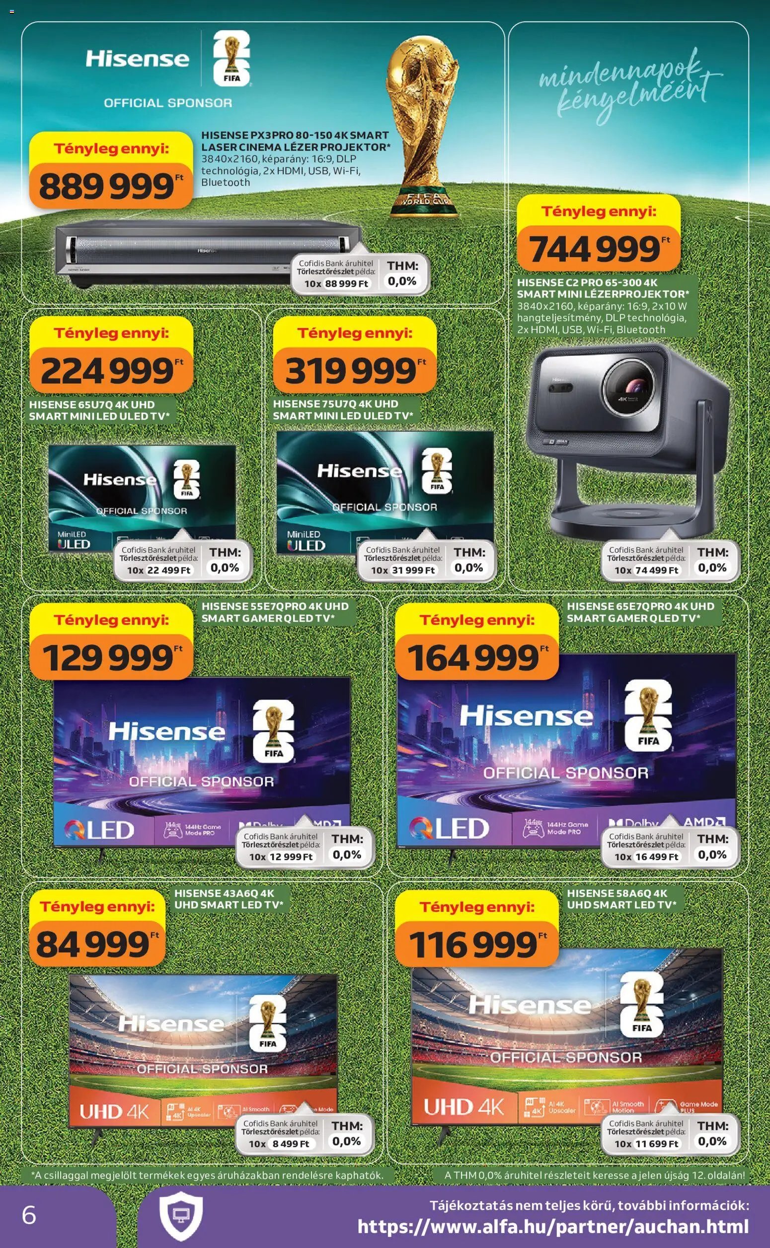 Auchan újság 2026.06.04. Auchan Műszaki cikk ajánlataink