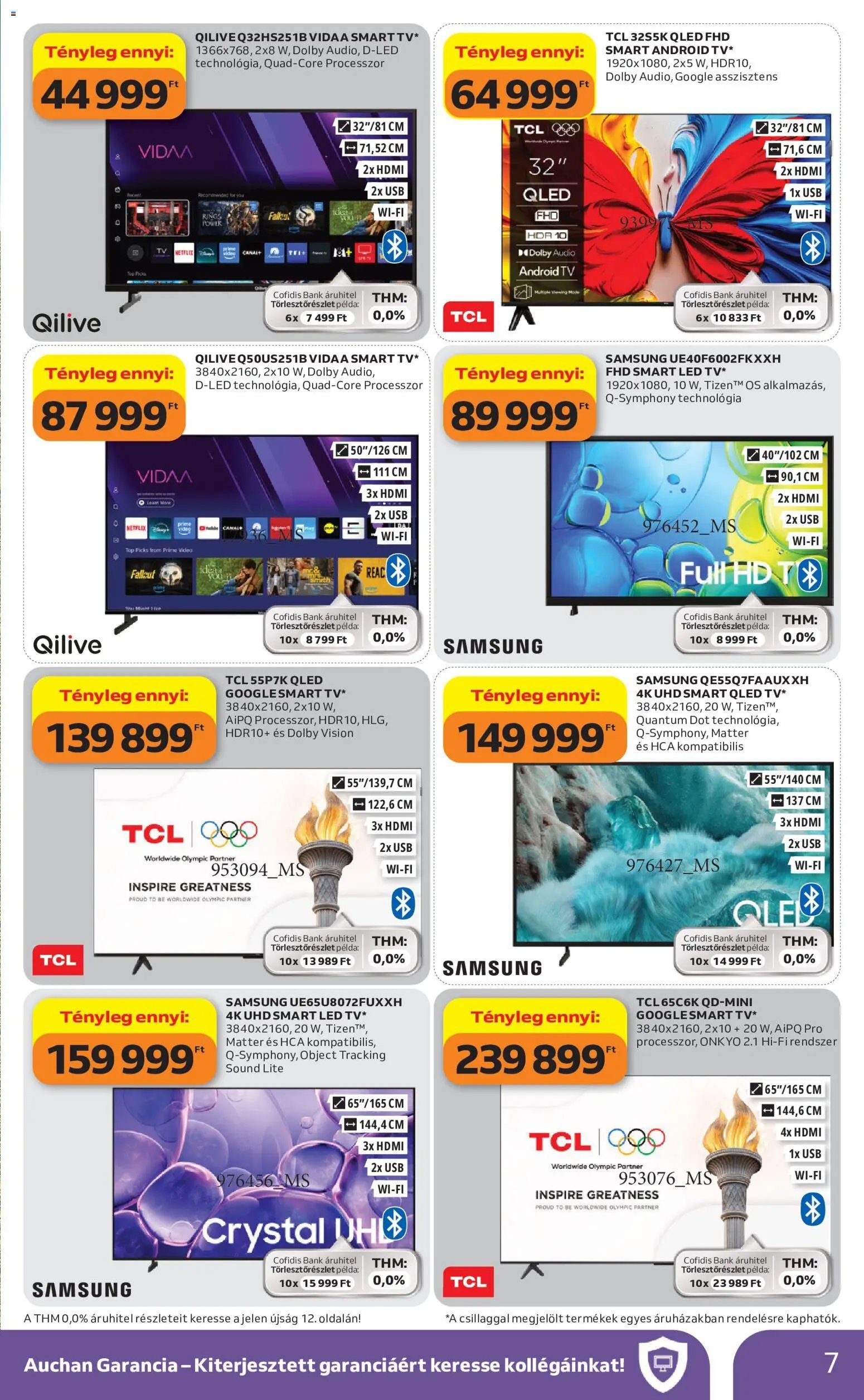 Auchan újság 2026.06.04. Auchan Műszaki cikk ajánlataink