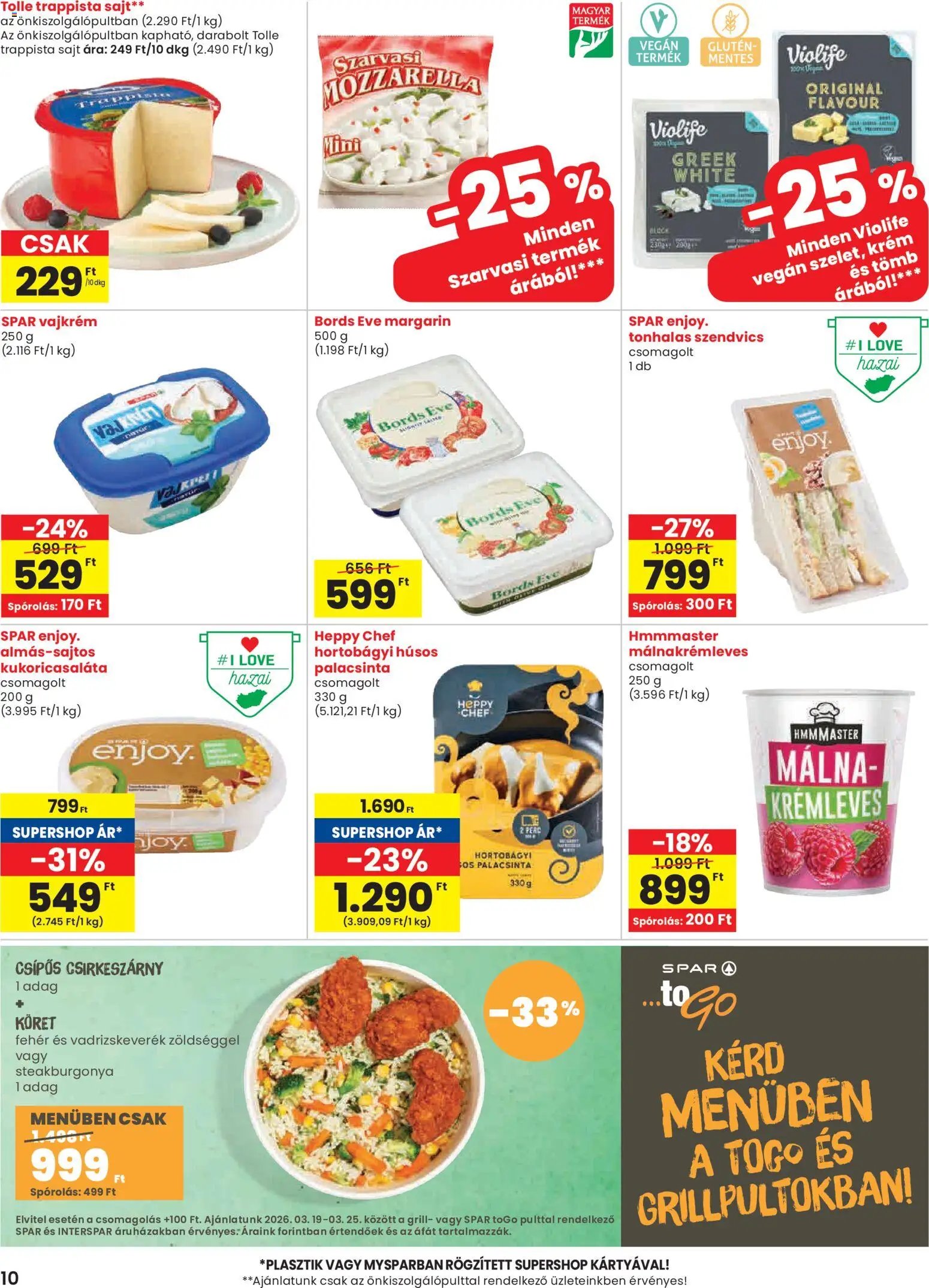 Spar újság 2026.03.19. Spar akciós újság (2026-03-19 - 2026-03-25)