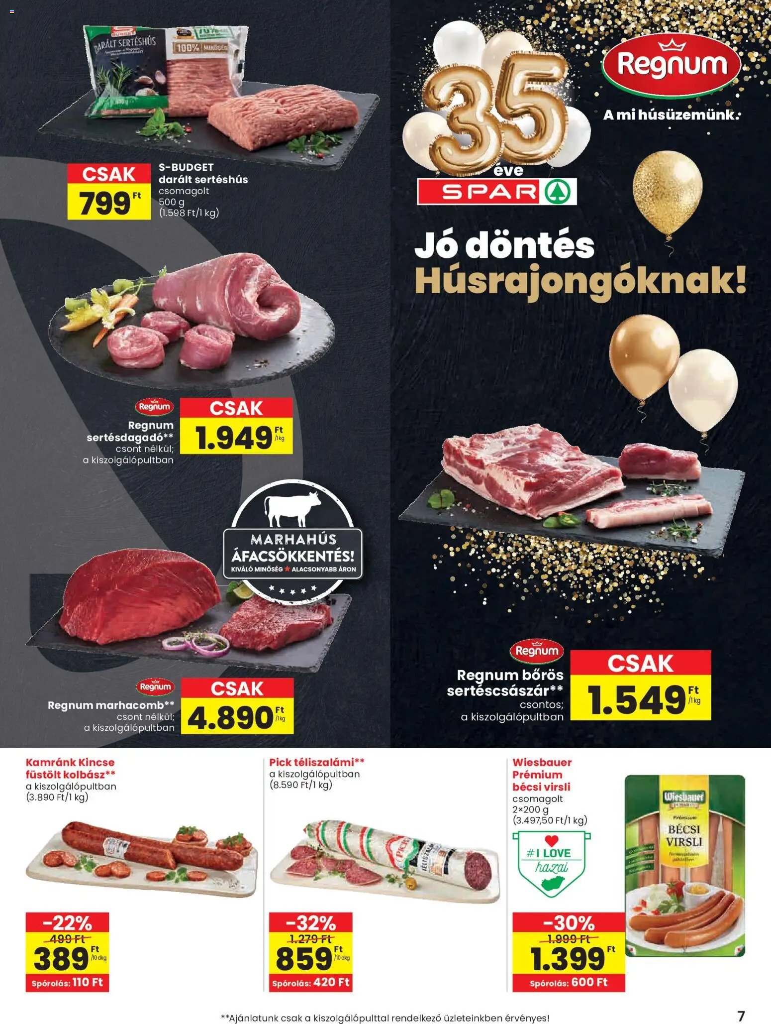 Spar újság 2026.03.19. Spar akciós újság (2026-03-19 - 2026-03-25)