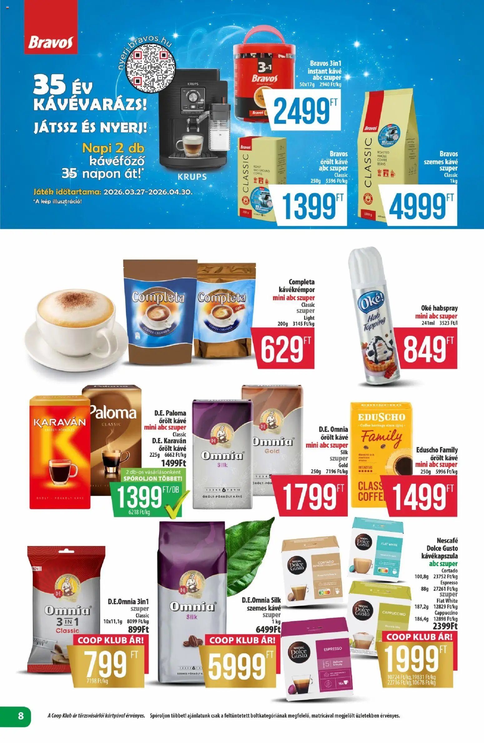 COOP újság 2026.04.16. COOP - Újság Észak Kelet Pro-Coop Zrt (2026-04-16 - 2026-04-22)