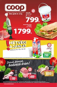 COOP újság 2026.04.16. COOP - Újság Észak Kelet Pro-Coop Zrt (2026-04-16 - 2026-04-22)