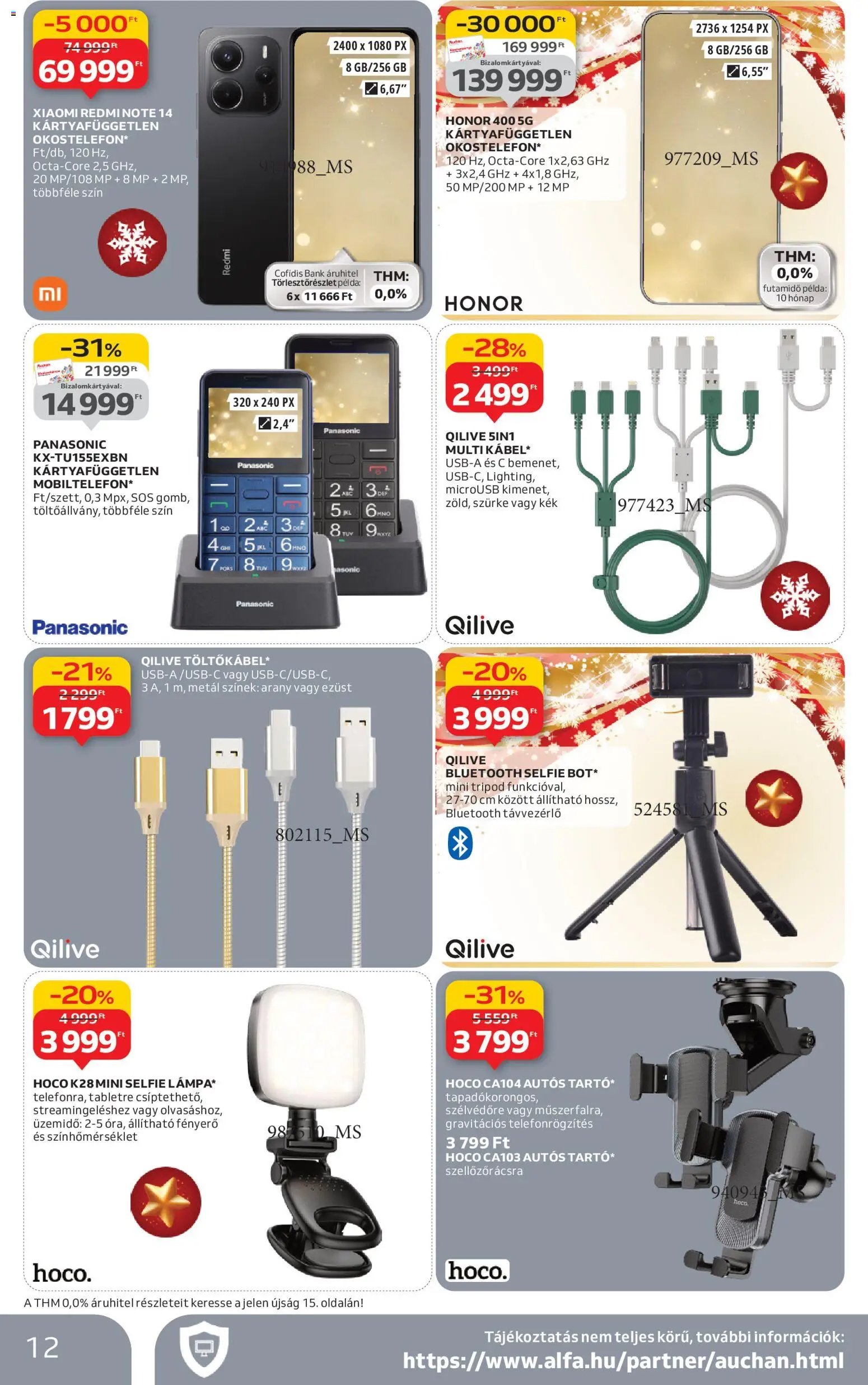 Auchan újság 2025.11.27. Elektronikai ajánlataink (2025-11-27 - 2025-12-10)