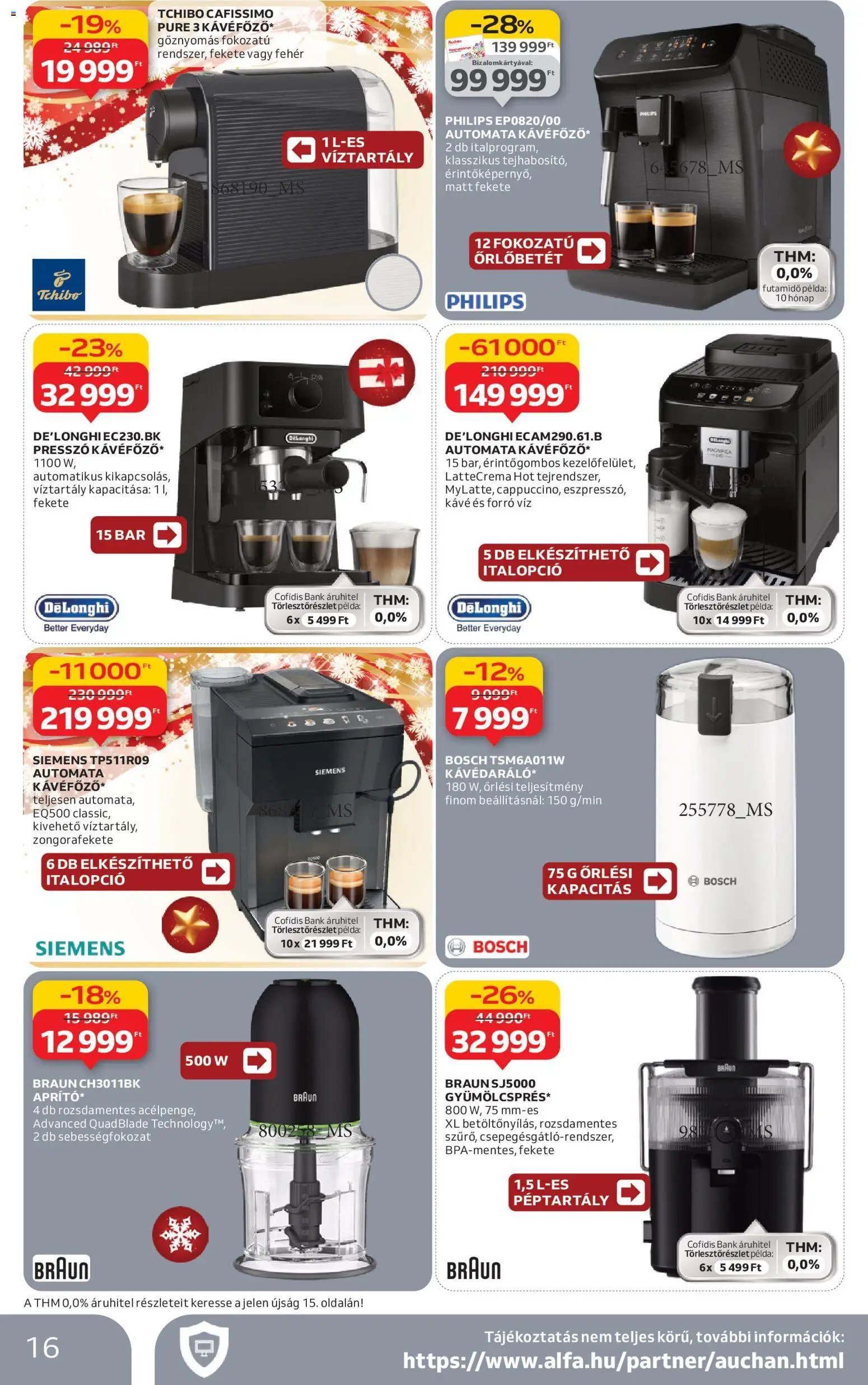 Auchan újság 2025.11.27. Elektronikai ajánlataink (2025-11-27 - 2025-12-10)