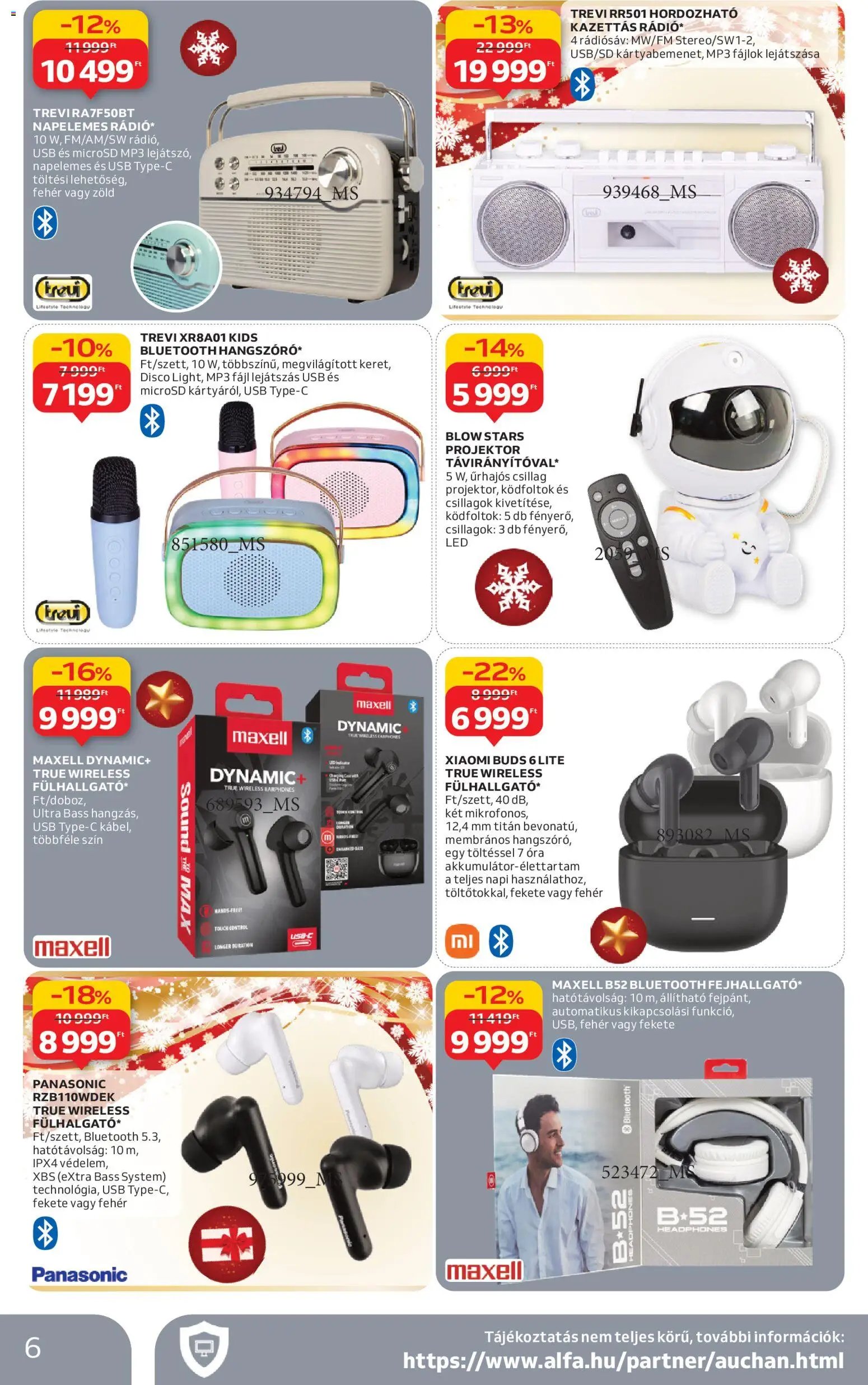 Auchan újság 2025.11.27. Elektronikai ajánlataink (2025-11-27 - 2025-12-10)