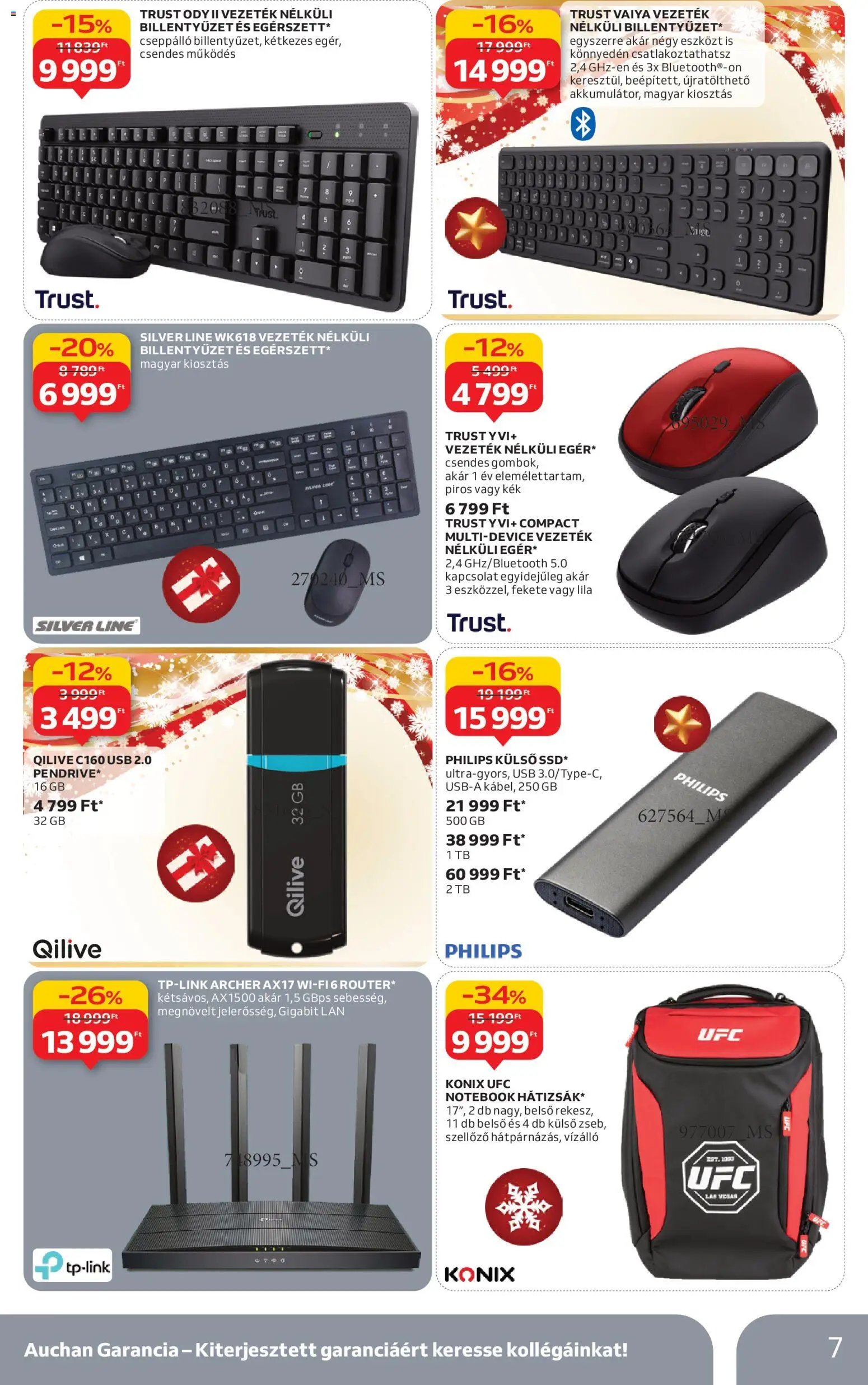 Auchan újság 2025.11.27. Elektronikai ajánlataink (2025-11-27 - 2025-12-10)