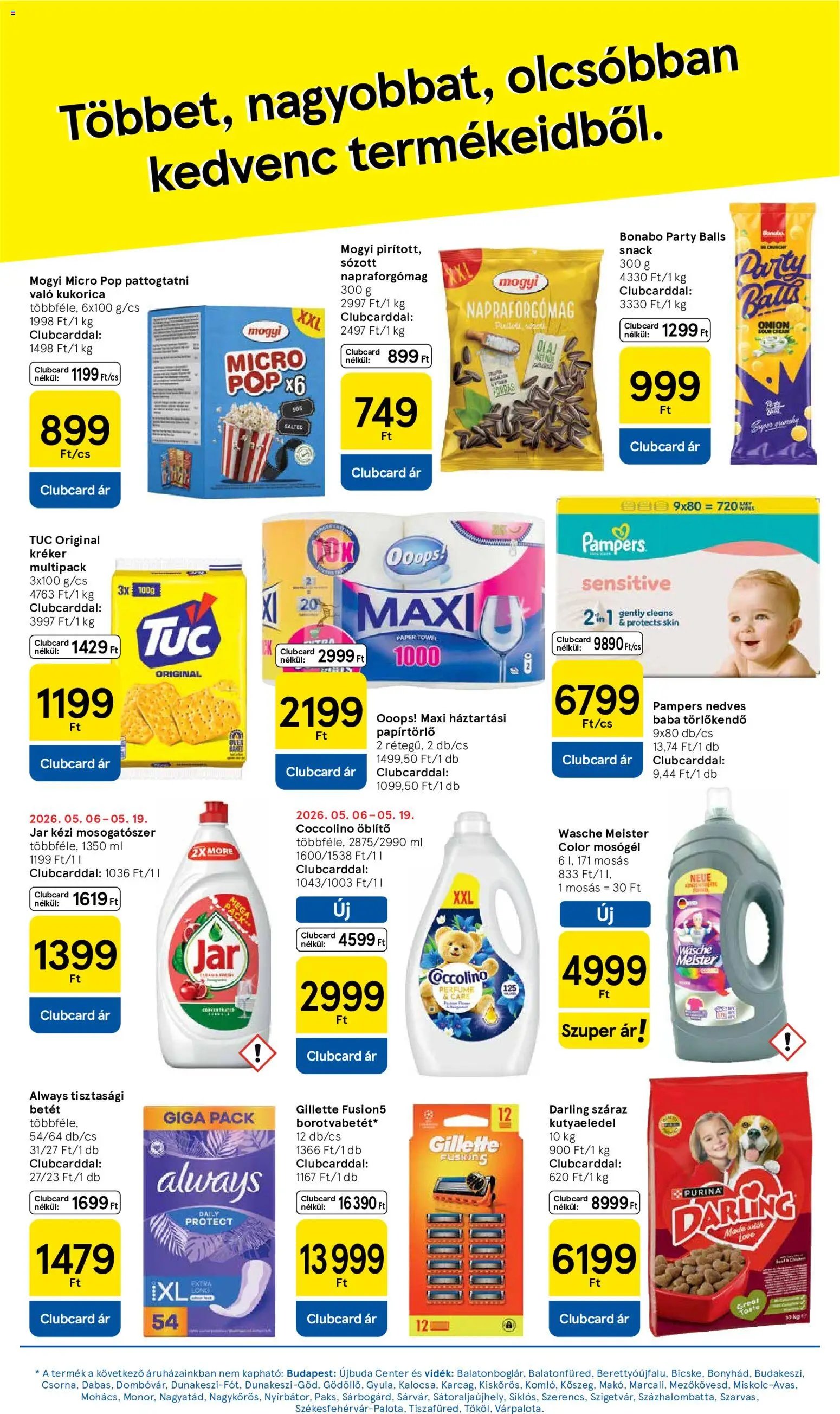 Tesco újság 2026.05.14. Tesco aktuális akciós újság (2026-05-14 - 2026-05-20)