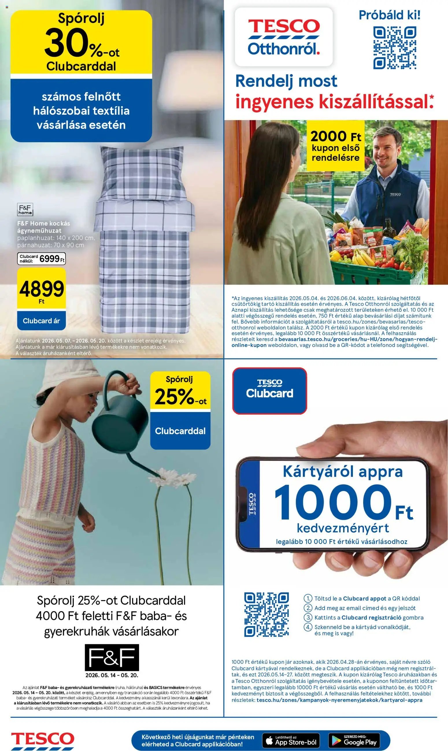 Tesco újság 2026.05.14. Tesco aktuális akciós újság (2026-05-14 - 2026-05-20)