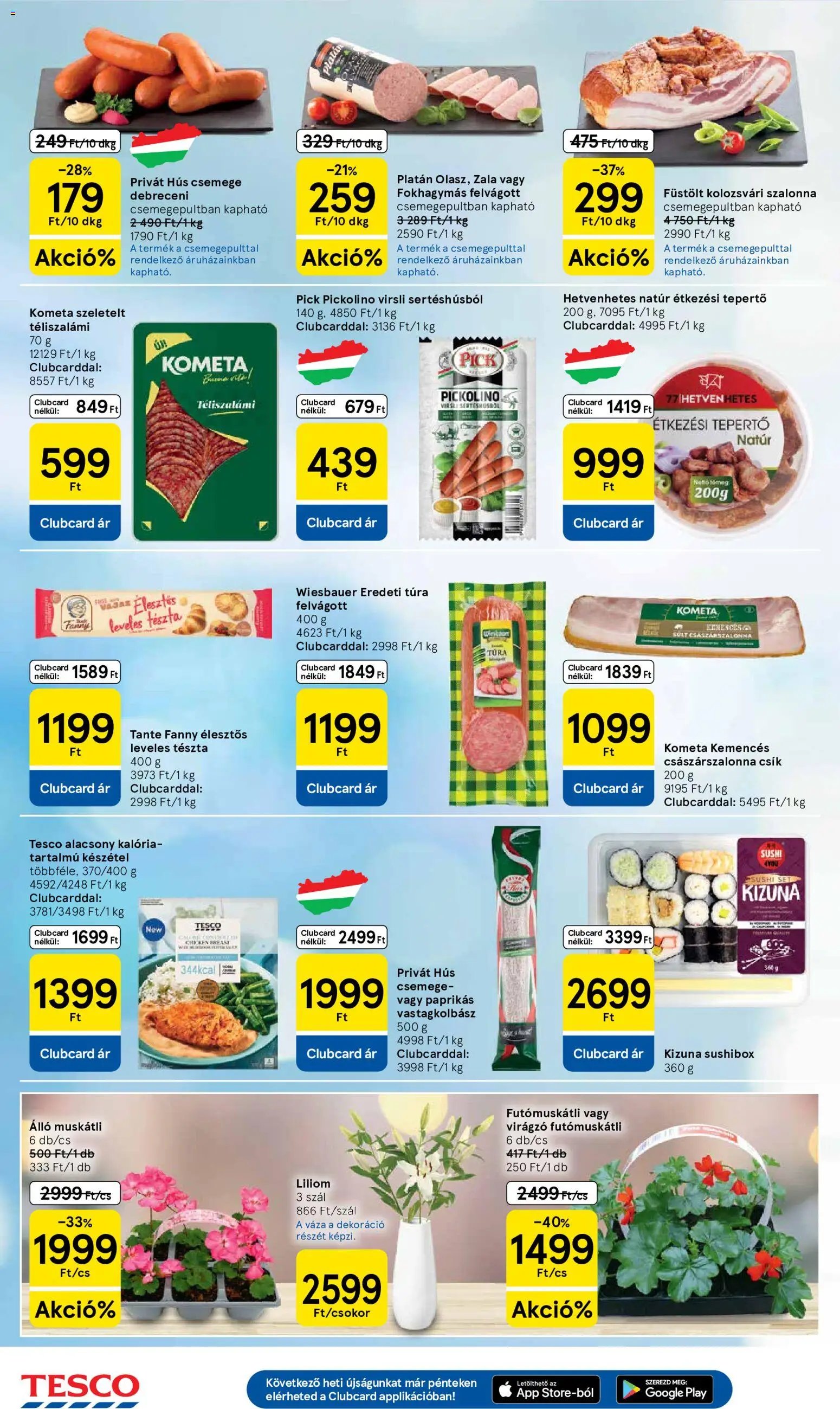 Tesco újság 2026.05.14. Tesco aktuális akciós újság (2026-05-14 - 2026-05-20)