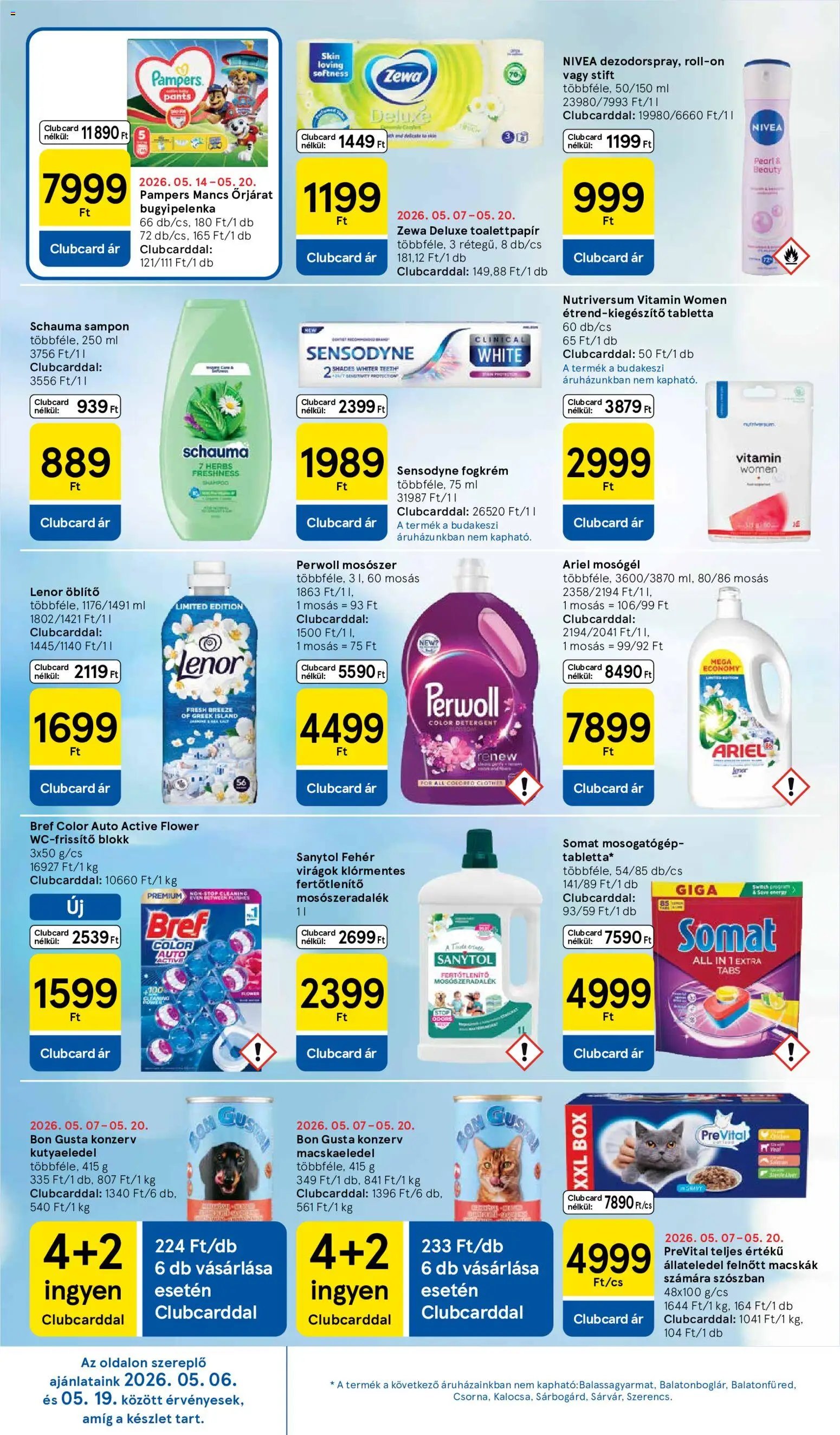 Tesco újság 2026.05.14. Tesco aktuális akciós újság (2026-05-14 - 2026-05-20)