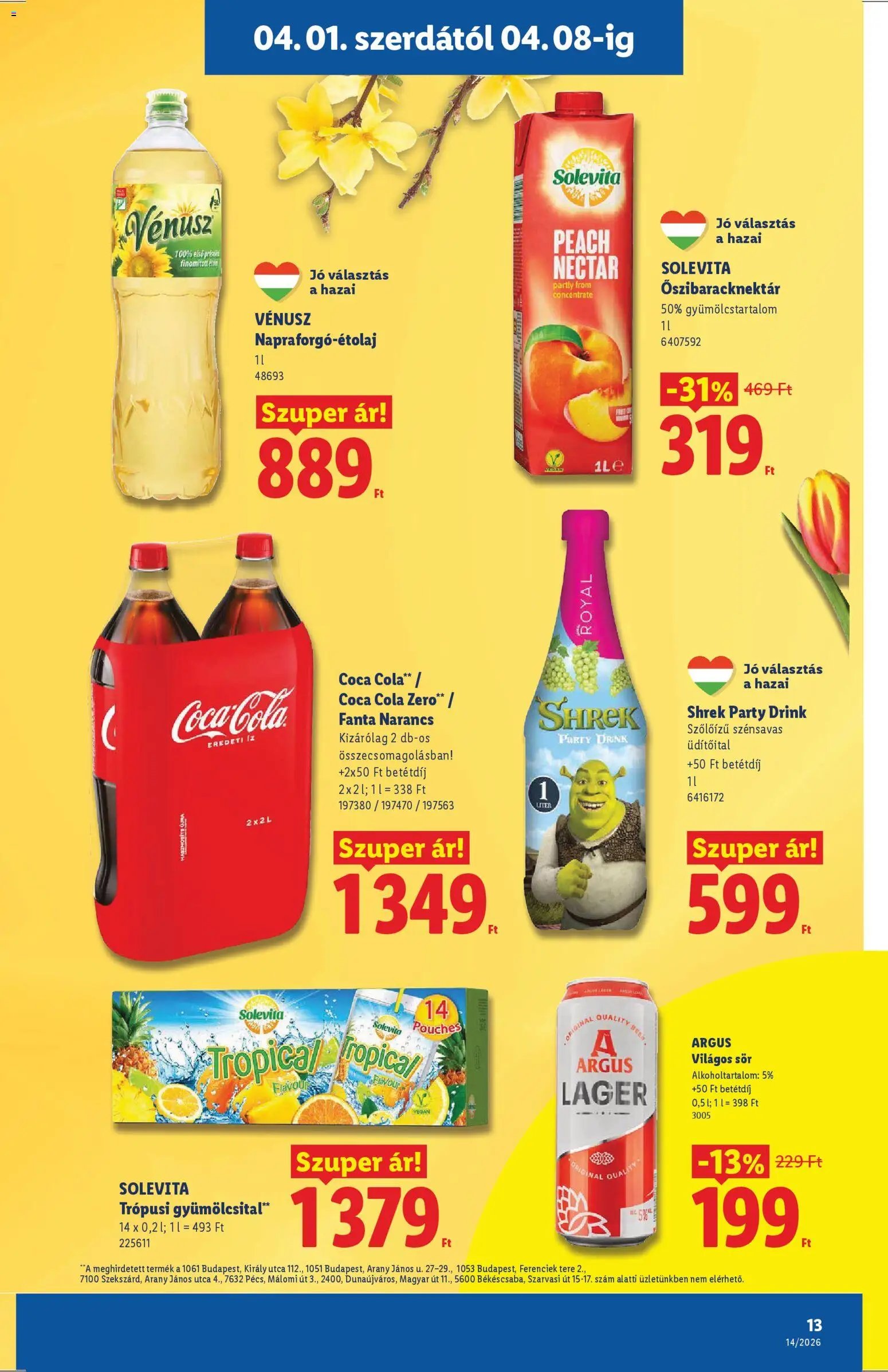 Lidl újság 2026.04.01. Lidl akciós újság (2026-04-01 - 2026-04-08)