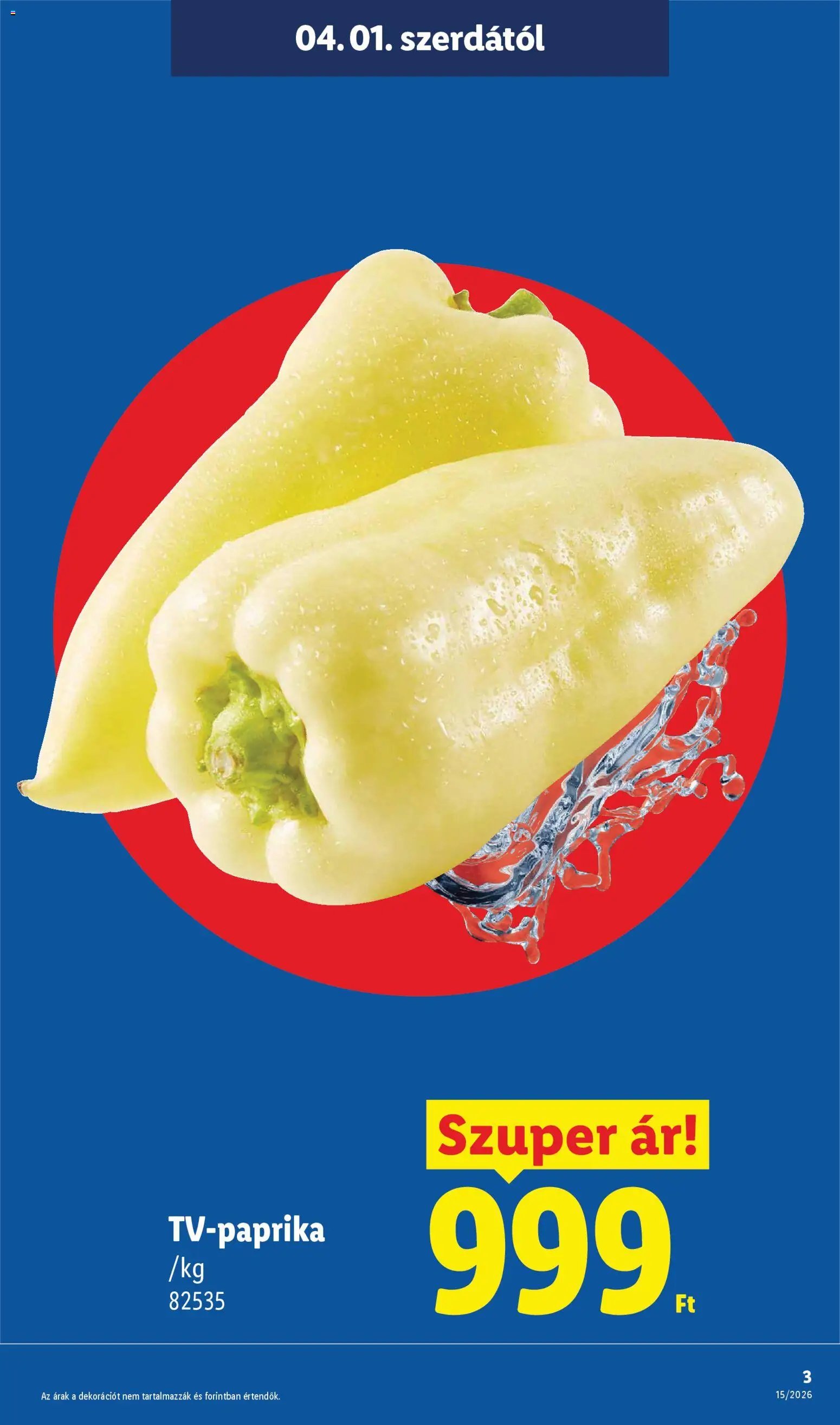 Lidl újság 2026.04.01. Lidl akciós újság (2026-04-01 - 2026-04-08)