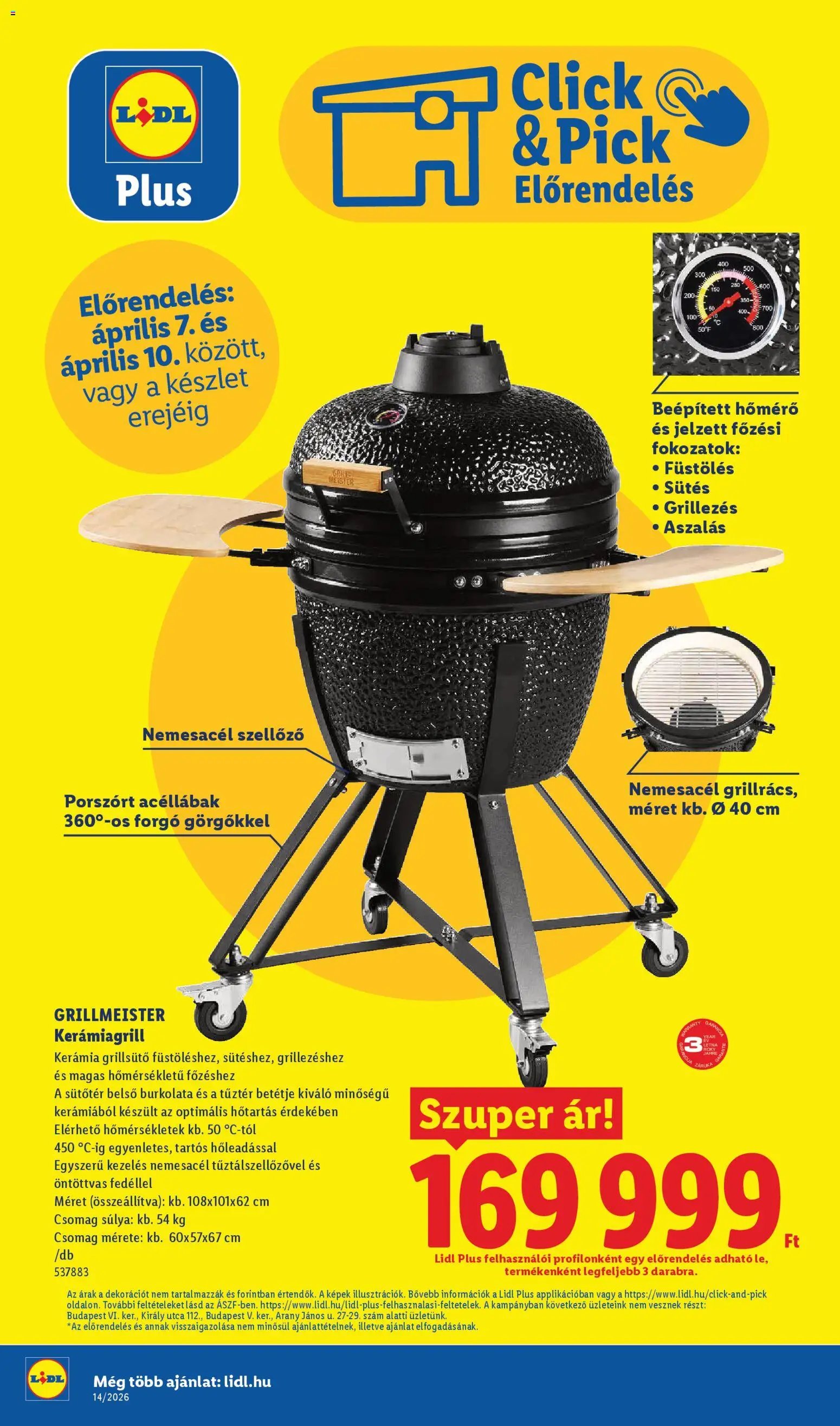 Lidl újság 2026.04.01. Lidl akciós újság (2026-04-01 - 2026-04-08)