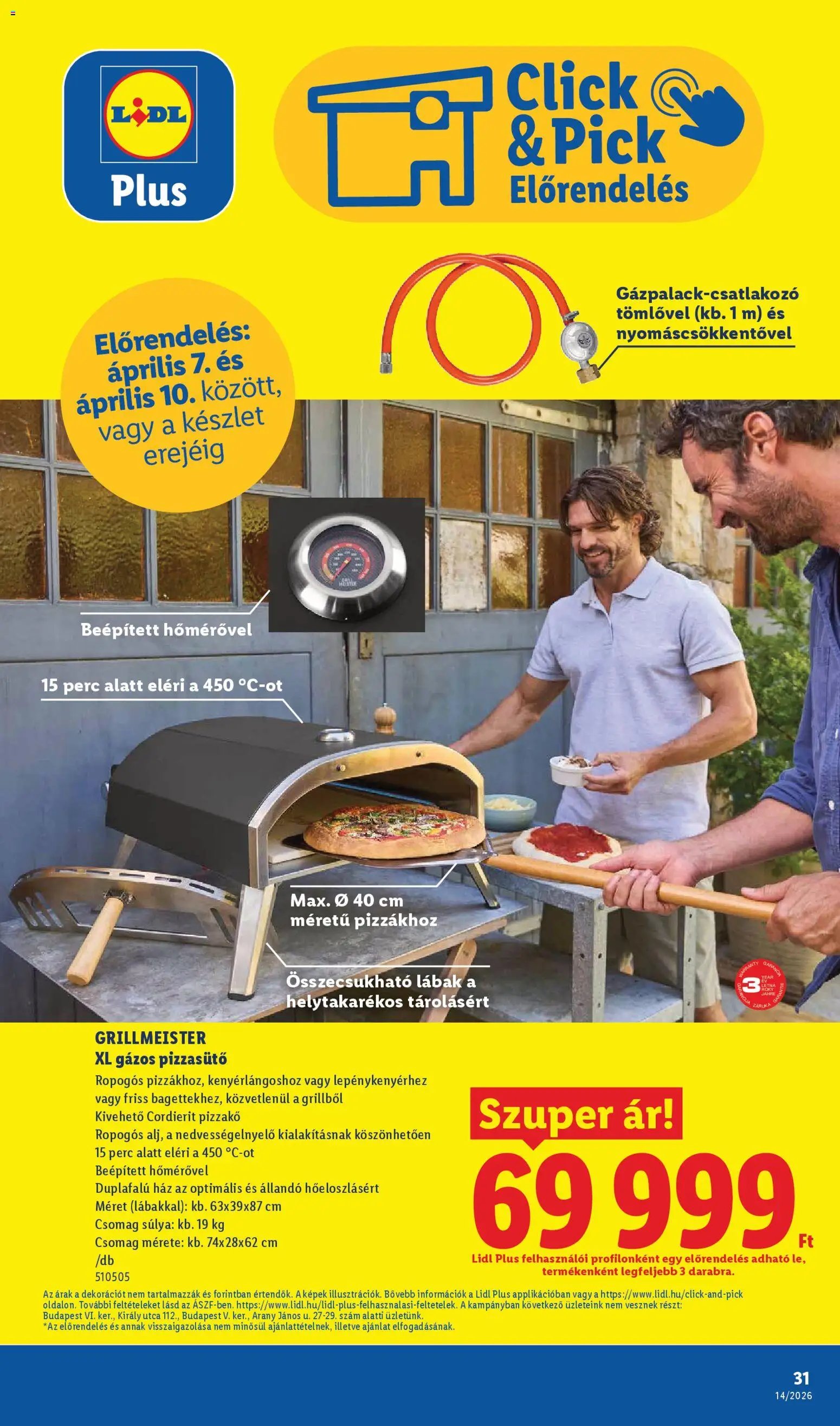 Lidl újság 2026.04.01. Lidl akciós újság (2026-04-01 - 2026-04-08)