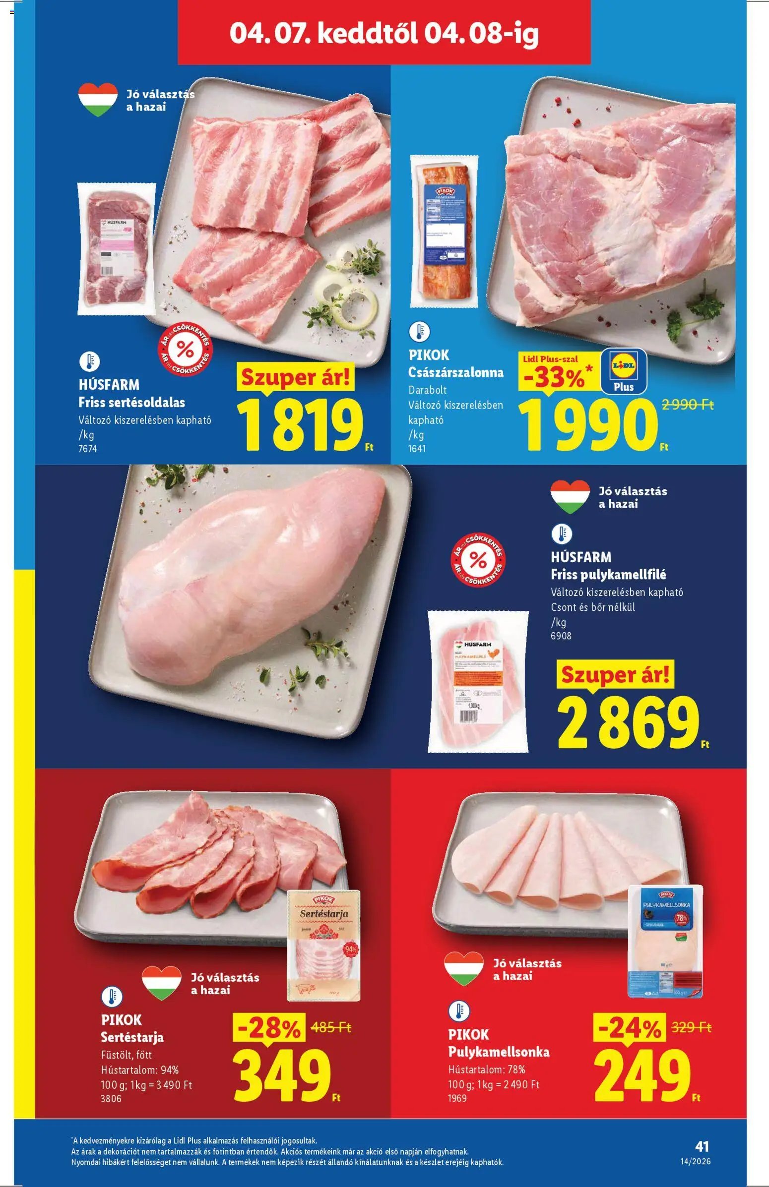 Lidl újság 2026.04.01. Lidl akciós újság (2026-04-01 - 2026-04-08)