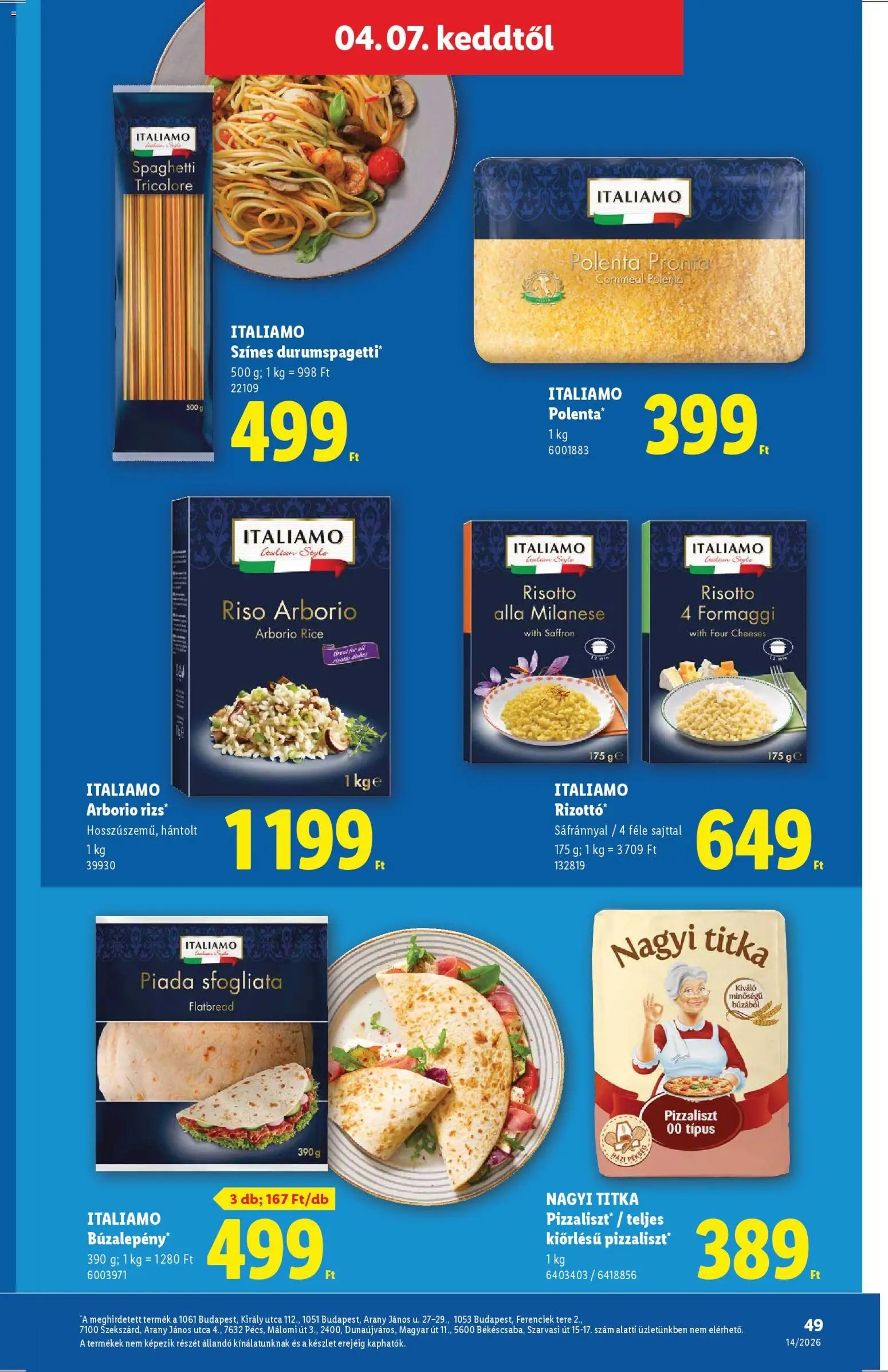 Lidl újság 2026.04.01. Lidl akciós újság (2026-04-01 - 2026-04-08)