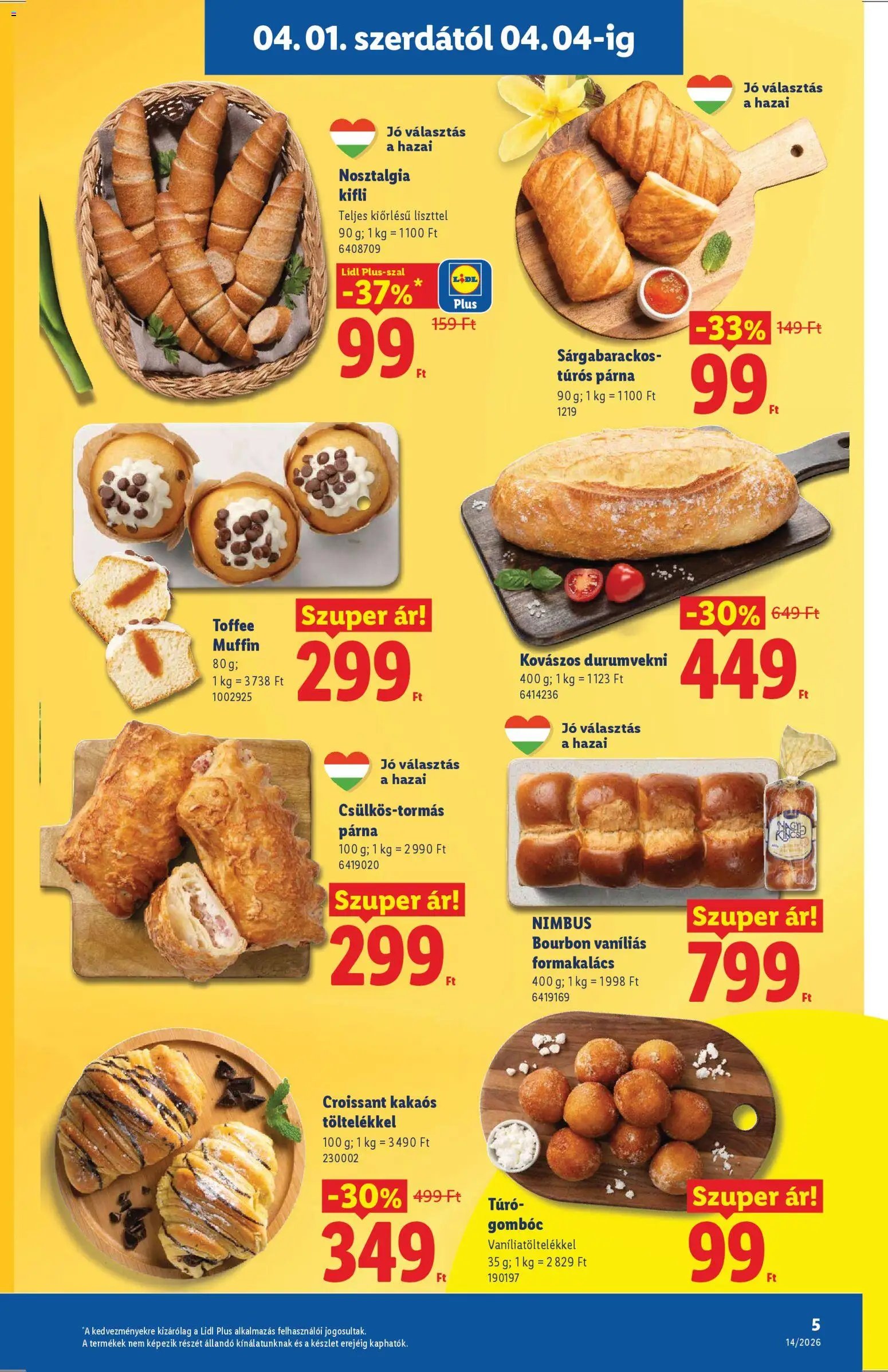 Lidl újság 2026.04.01. Lidl akciós újság (2026-04-01 - 2026-04-08)