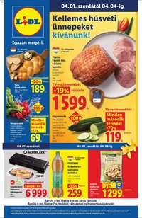 Lidl újság 2026.04.01. Lidl akciós újság (2026-04-01 - 2026-04-08)