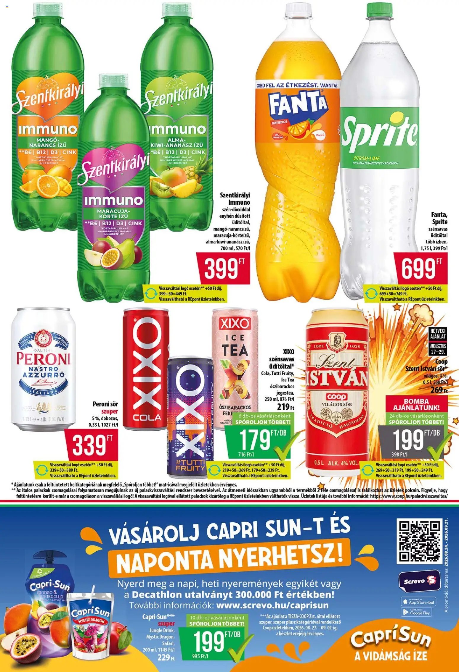 COOP újság 2026.08.27. COOP - Abc & Szuper / Tisza