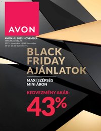 Avon újság 2025.11.01. Black Friday (2025-11-01 - 2025-11-30)
