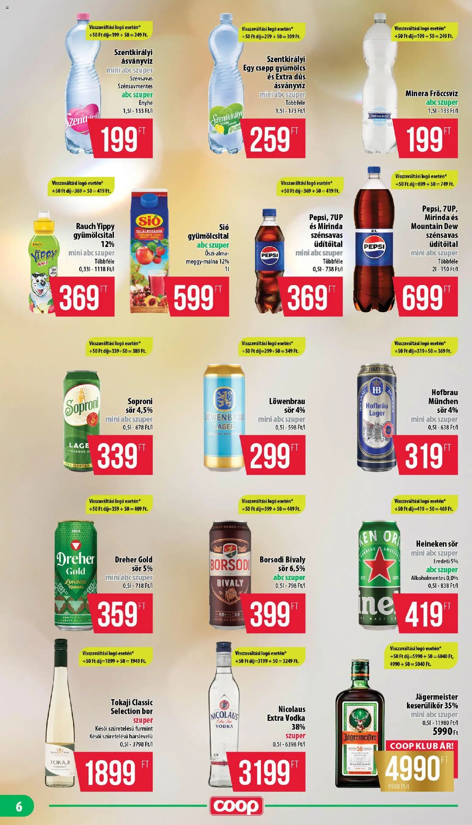 COOP újság 2025.11.13. Mecsek - Mini & Abc & Szuper (2025-11-13 - 2025-11-19)
