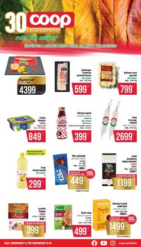 COOP újság 2025.11.13. Mecsek - Mini & Abc & Szuper (2025-11-13 - 2025-11-19)