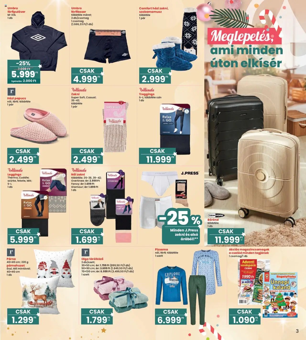 Interspar újság 2025.10.24. Ajándék katalógus (2025-10-24 - 2025-11-05)