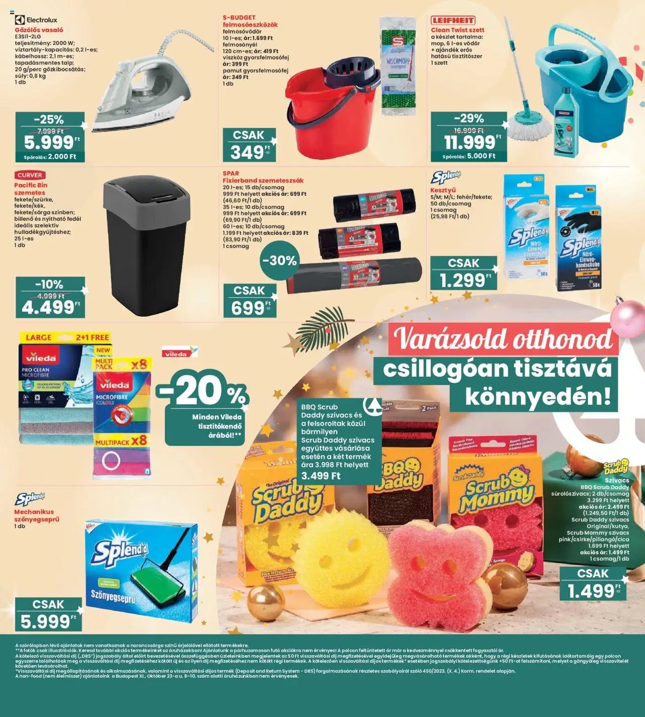 Interspar újság 2025.10.24. Ajándék katalógus (2025-10-24 - 2025-11-05)