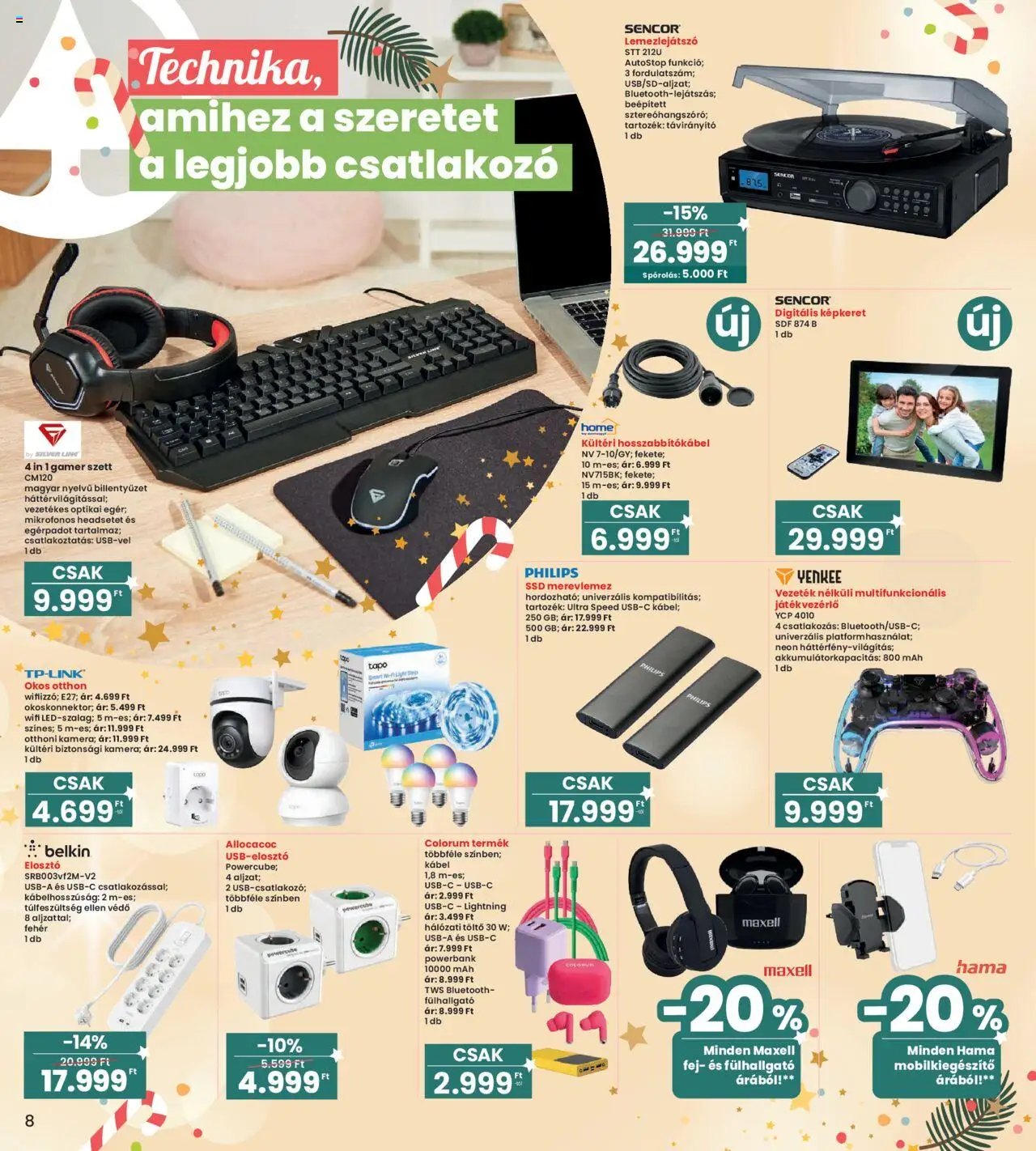 Interspar újság 2025.10.24. Ajándék katalógus (2025-10-24 - 2025-11-05)